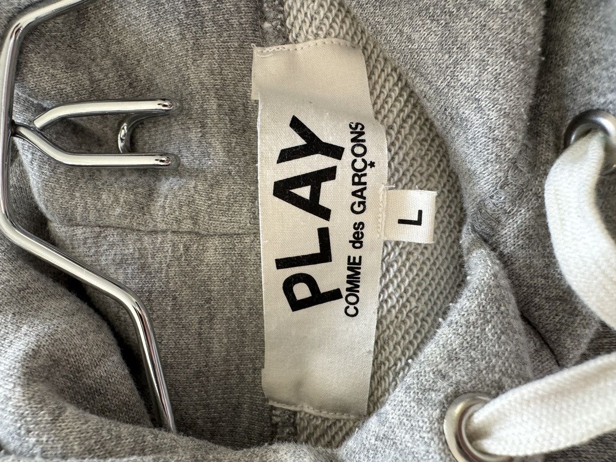 Comme des Garcons Grey Comme Des Garçons Hoodie Size US L / EU 52-54 / 3 - 3 Thumbnail
