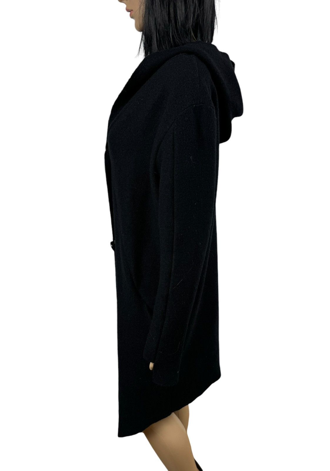 Barbara I Gongini Barbara I Gongini Merino Wool Ocercoat Hooded size 34 Size XXS / US 00 / IT 34 - 8 Thumbnail