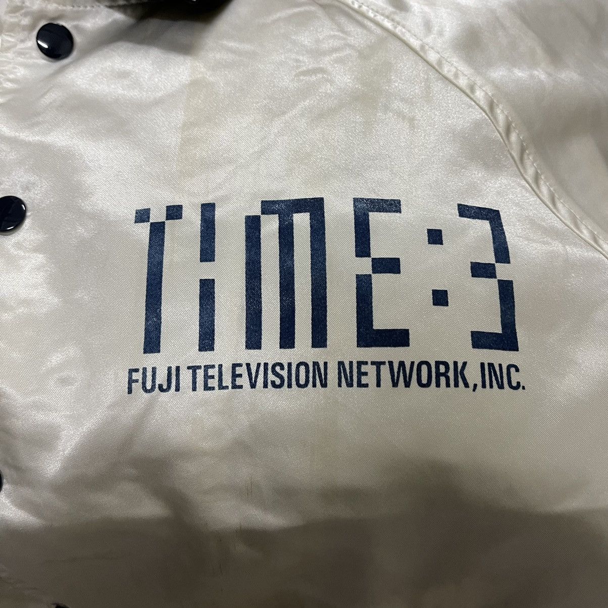 Japanese Brand Vintage Village Stone Time 3 Fuji Television Coach Jacket Size US L / EU 52-54 / 3 - 4 Thumbnail