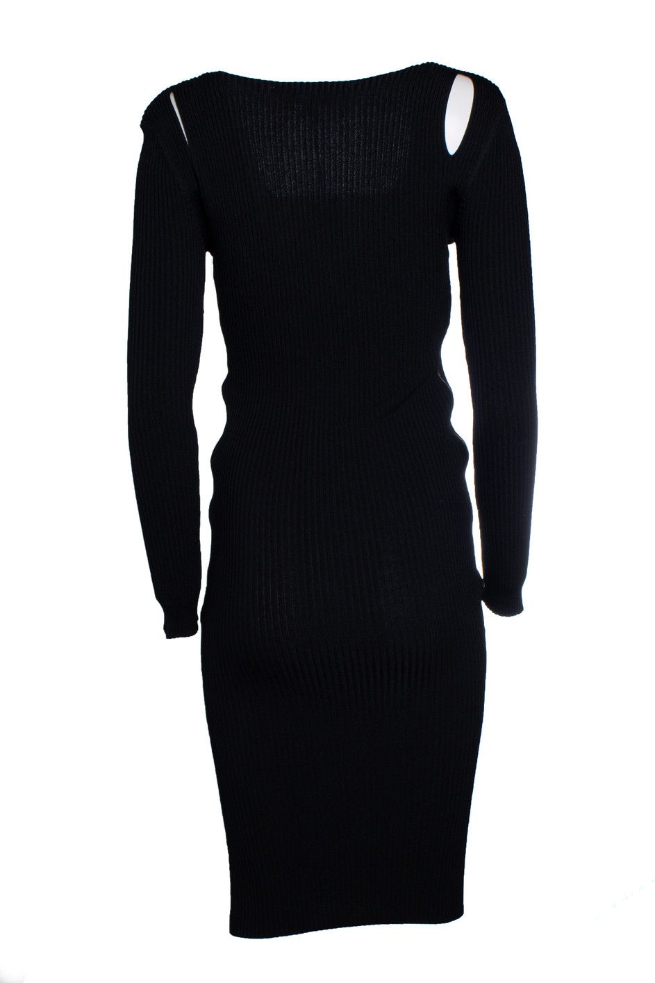 MCQ McQ, black knitted stretch dress Size XXS / US 00 / IT 34 - 3 Thumbnail