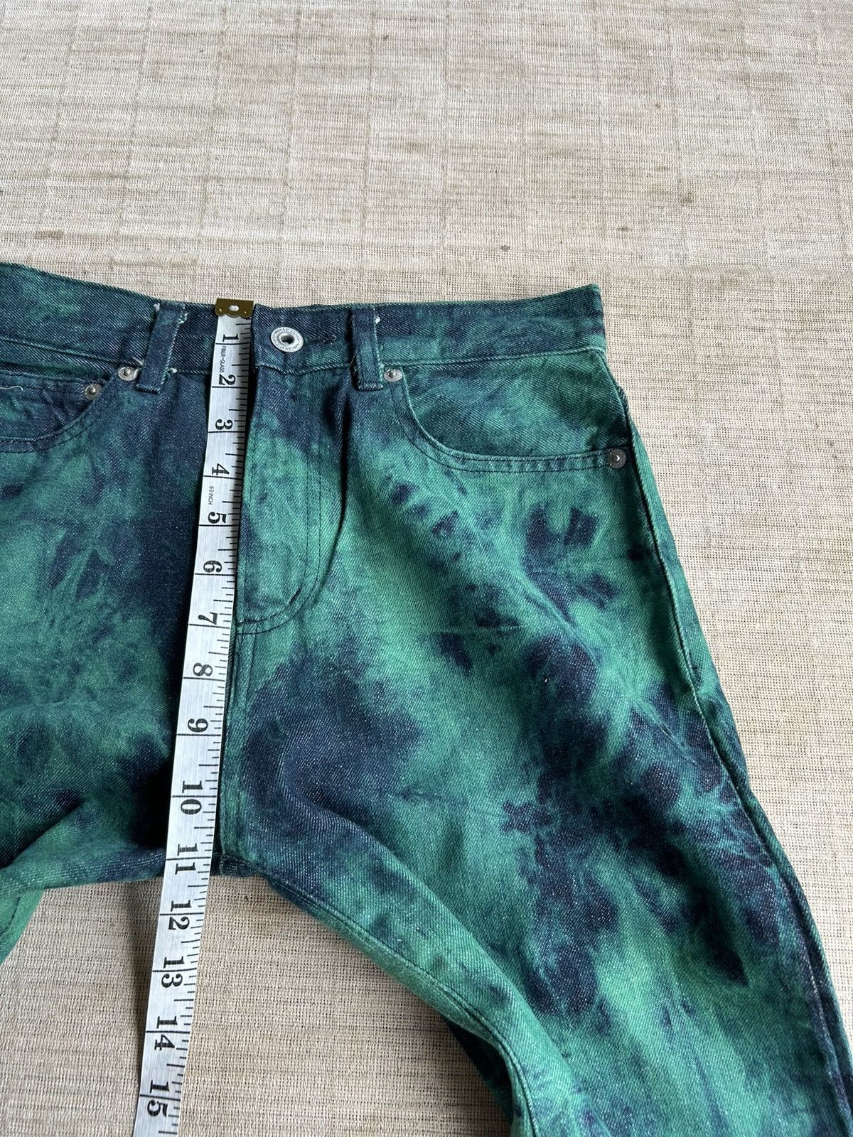 Japanese Brand × Kapital × Vintage Japanese Brand Crespi Rare design Jeans ☠️ Size US 27 - 10 Thumbnail