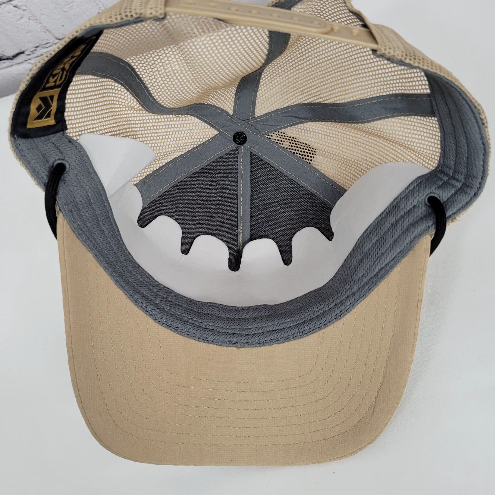 Vintage NWD Studio 3 King Cap Trucker Hat Men One Size Brown Adjustable Recycled Materials Classic 90s Style Mens Cap Size ONE SIZE - 6 Thumbnail
