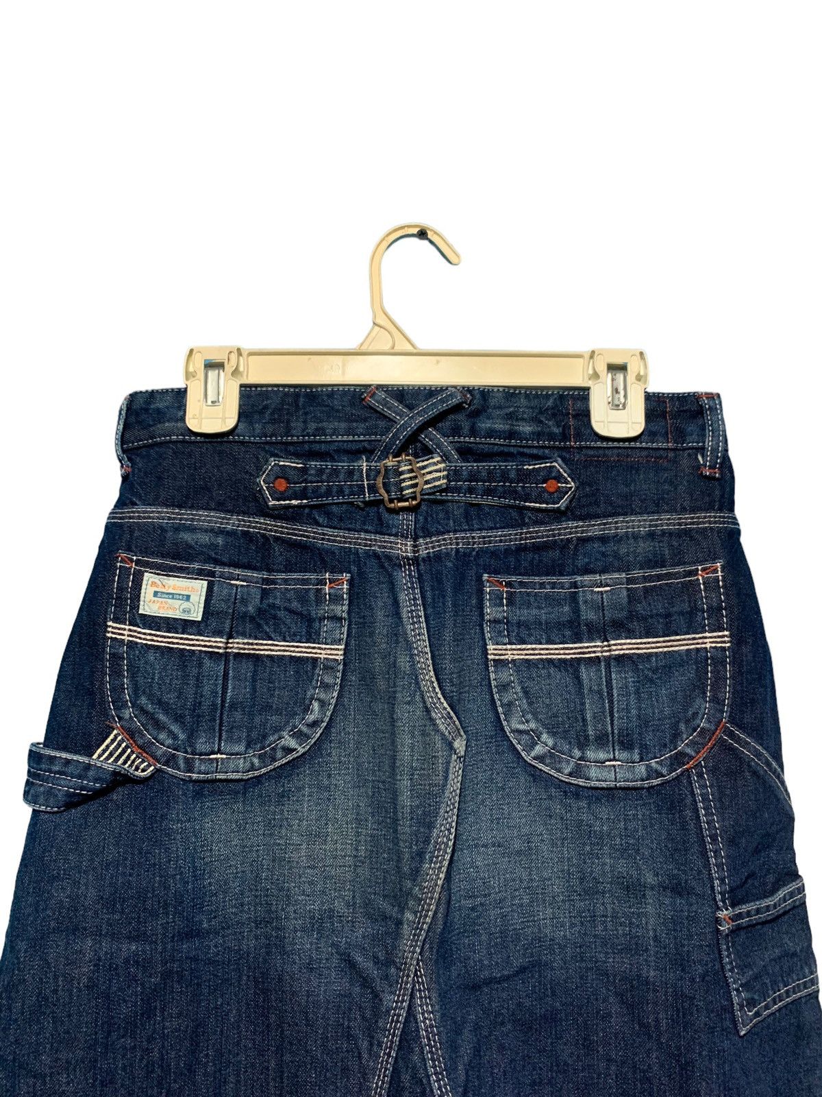 Japanese Brand Betty Smith japan carpenter buckle back denim skirt Size 30" / US 8 / IT 44 - 2 Thumbnail