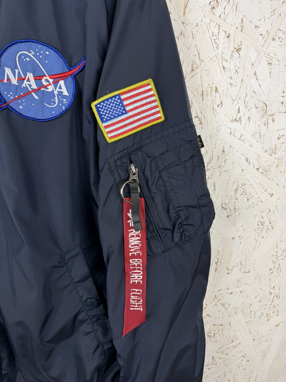 Alpha Industries Alpha Industries x Nasa Apollo MA-1 Bomber Reversible Jacket Size US L / EU 52-54 / 3 - 4 Thumbnail
