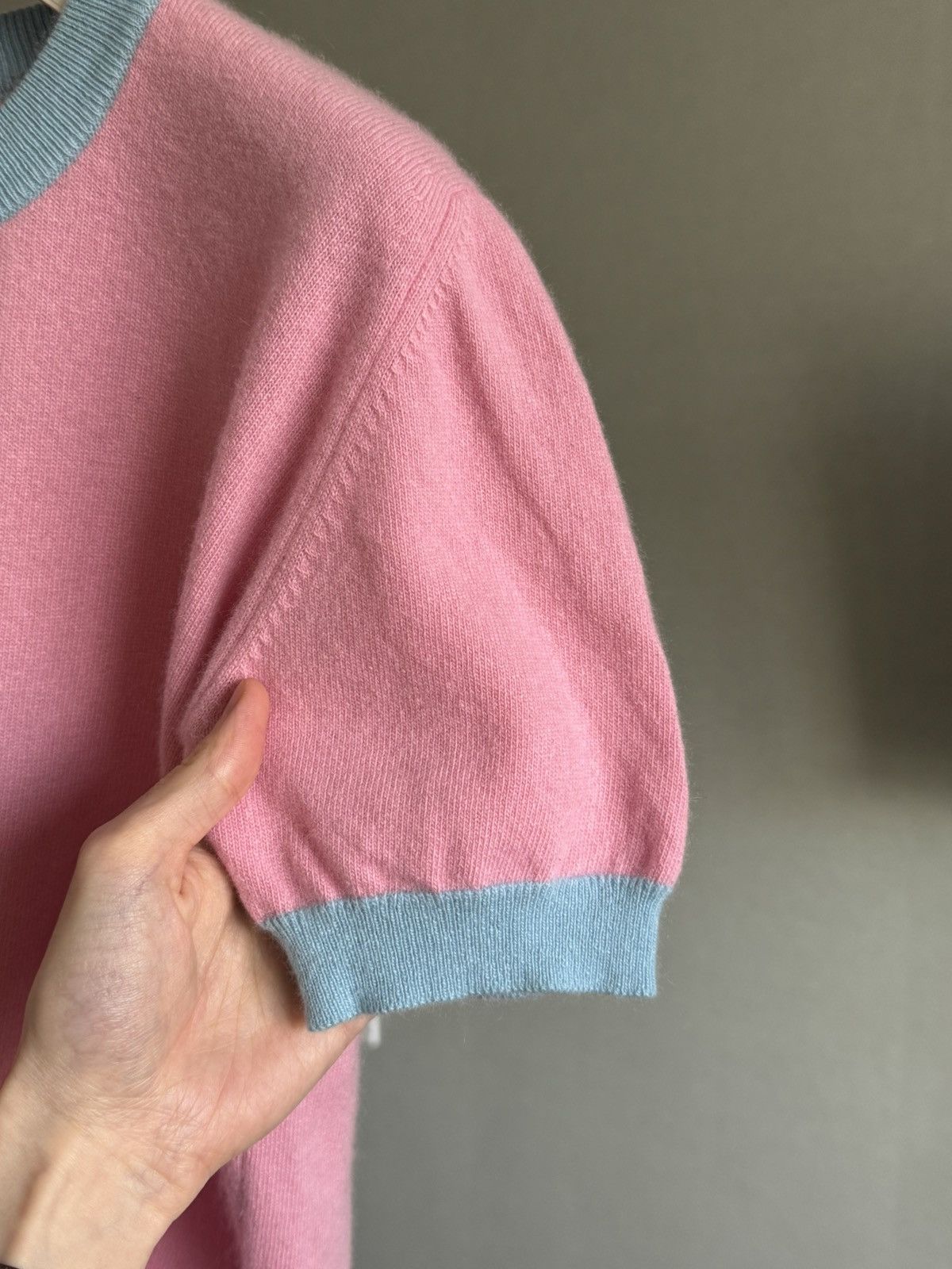 Chanel Vintage Chanel Cashmere top Size L / US 10 / IT 46 - 5 Thumbnail