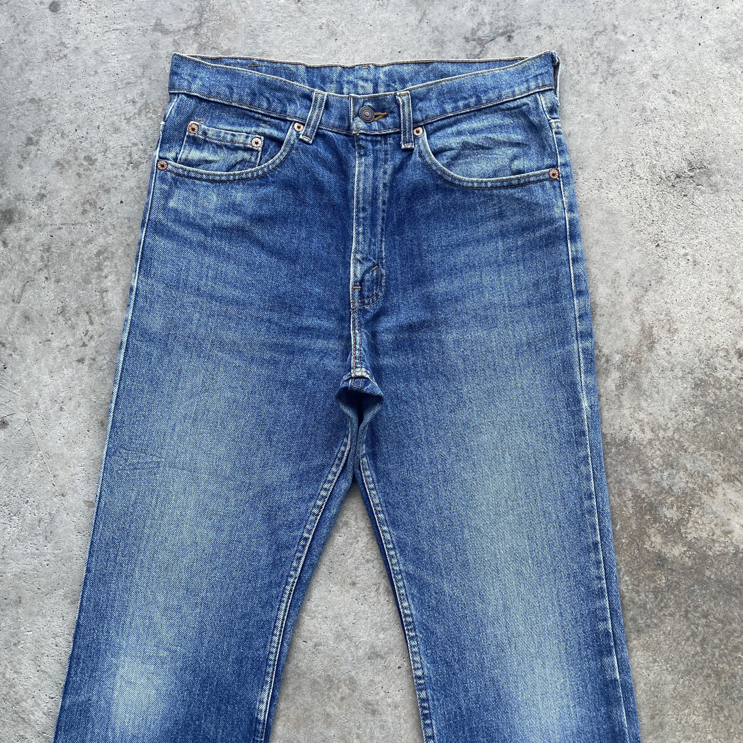 Levi's W31 Vintage Levi’s 517-0217 Flared Faded Bootcut Jeans Pants Size US 31 - 3 Thumbnail