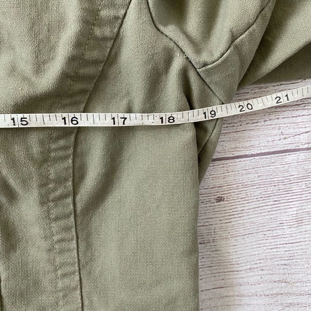 Old Navy Old Navy women L 2 button fully lined canvas jacket green Size L / US 10 / IT 46 - 11 Thumbnail