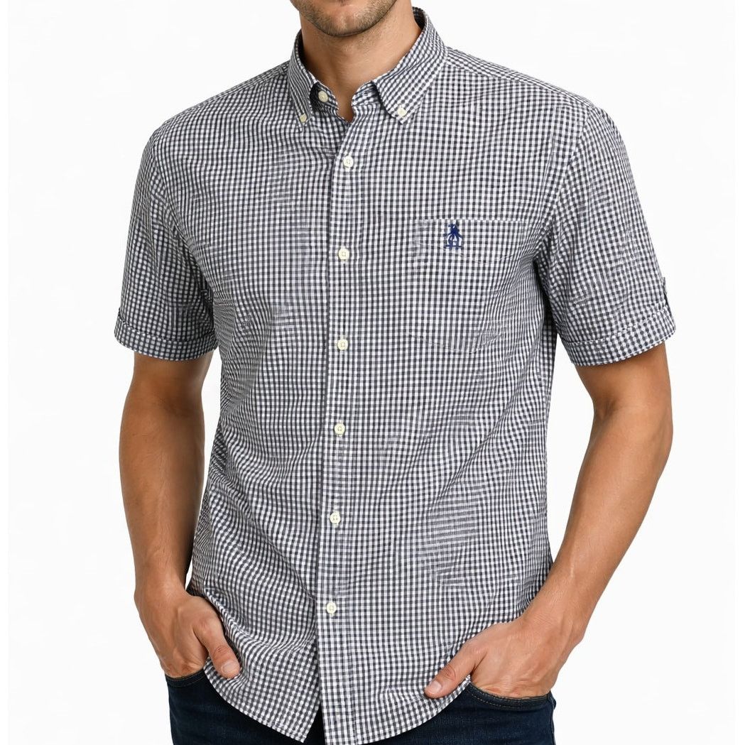 Original Penguin Penguin Heritage Roll Tab Short Cuff Sleeve Shirt Slim fit L Size US L / EU 52-54 / 3 - 1 Thumbnail