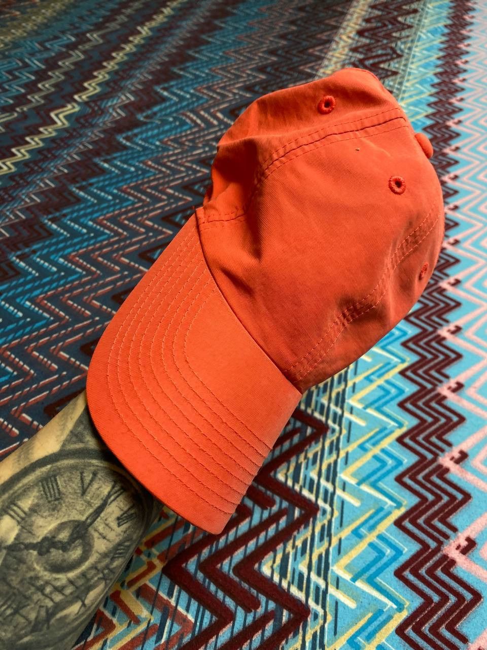 Nike × Vintage 90s Vintage Nike Cap Hat y2k spell out logo 7 1/8 Size ONE SIZE - 7 Thumbnail