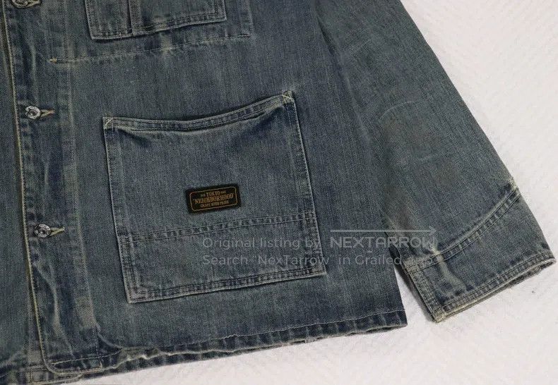 Neighborhood Neighborhood 18ss Savage Coverall Denim Jacket Jeans NBHD Size US XL / EU 56 / 4 - 5 Thumbnail