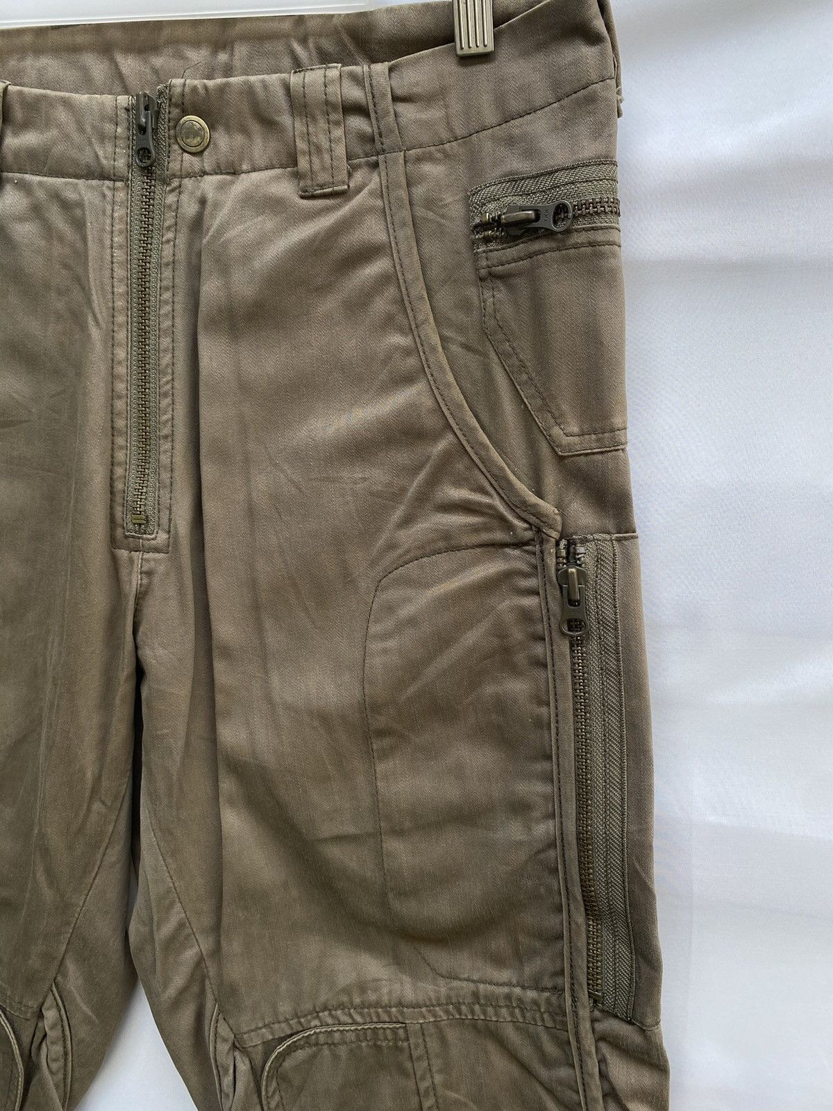 291295=Homme Vintage 291295=Homme Utility Double Knee Multi-zipper Pants Size US 31 - 6 Thumbnail