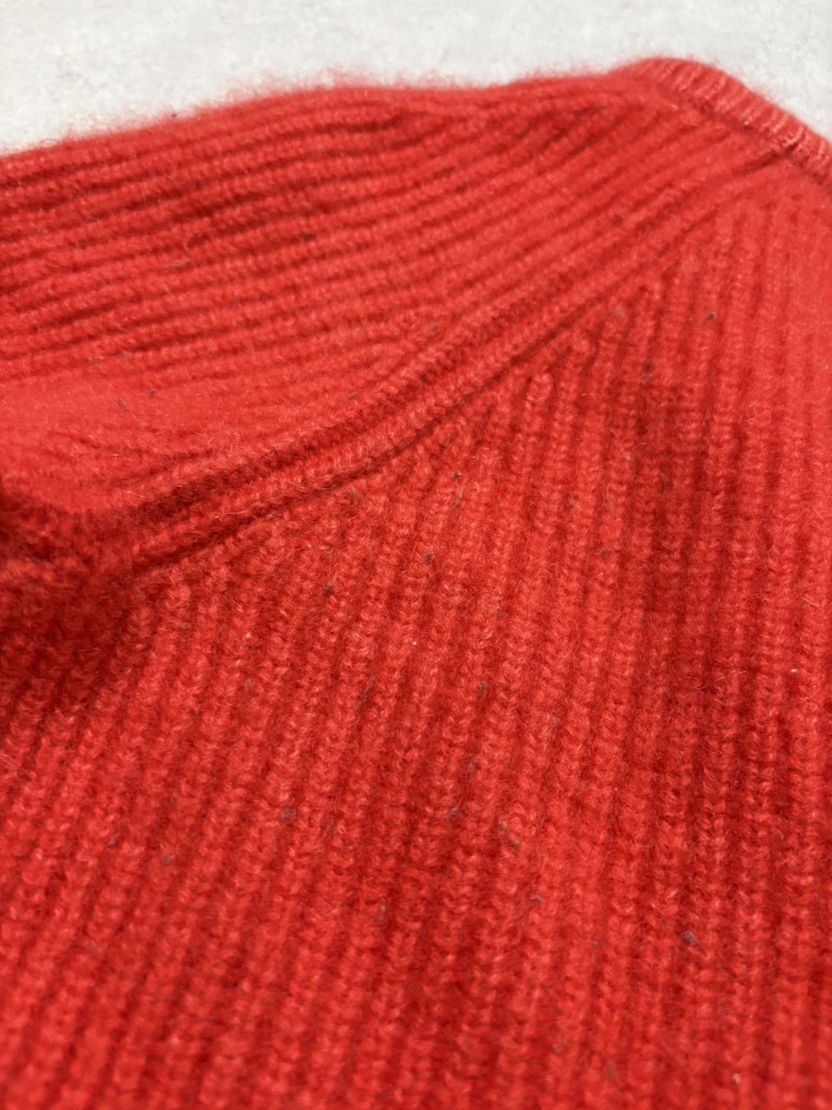 Iris von Arnim Iris Von Arnim Cashmere Peplum Knit Sweater Red M Italy Rare Size M / US 6-8 / IT 42-44 - 17 Thumbnail