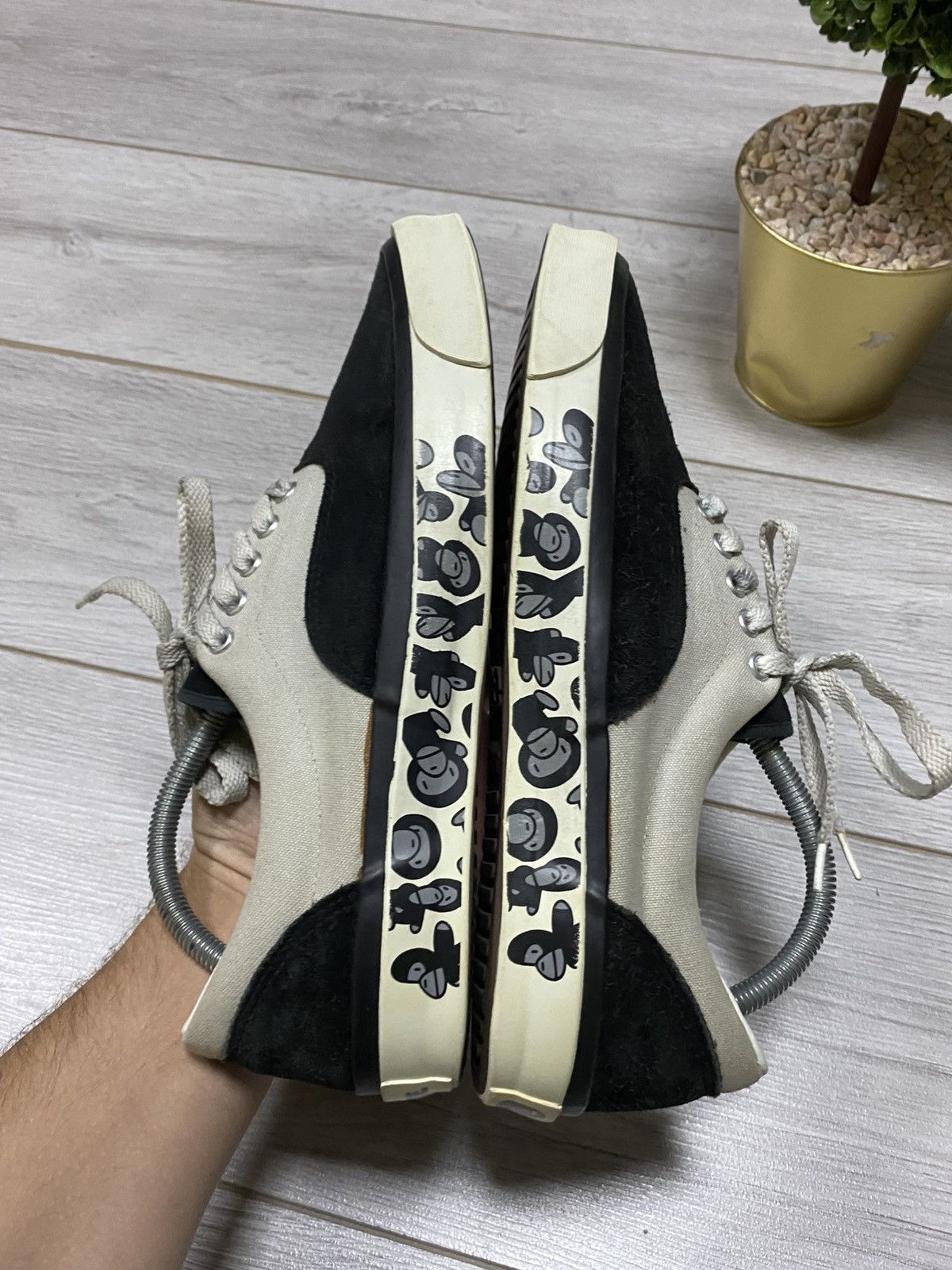 Bape Bape Leather Low Apesta Sneakers baby milo Size US 8.5 / EU 41-42 - 6 Thumbnail