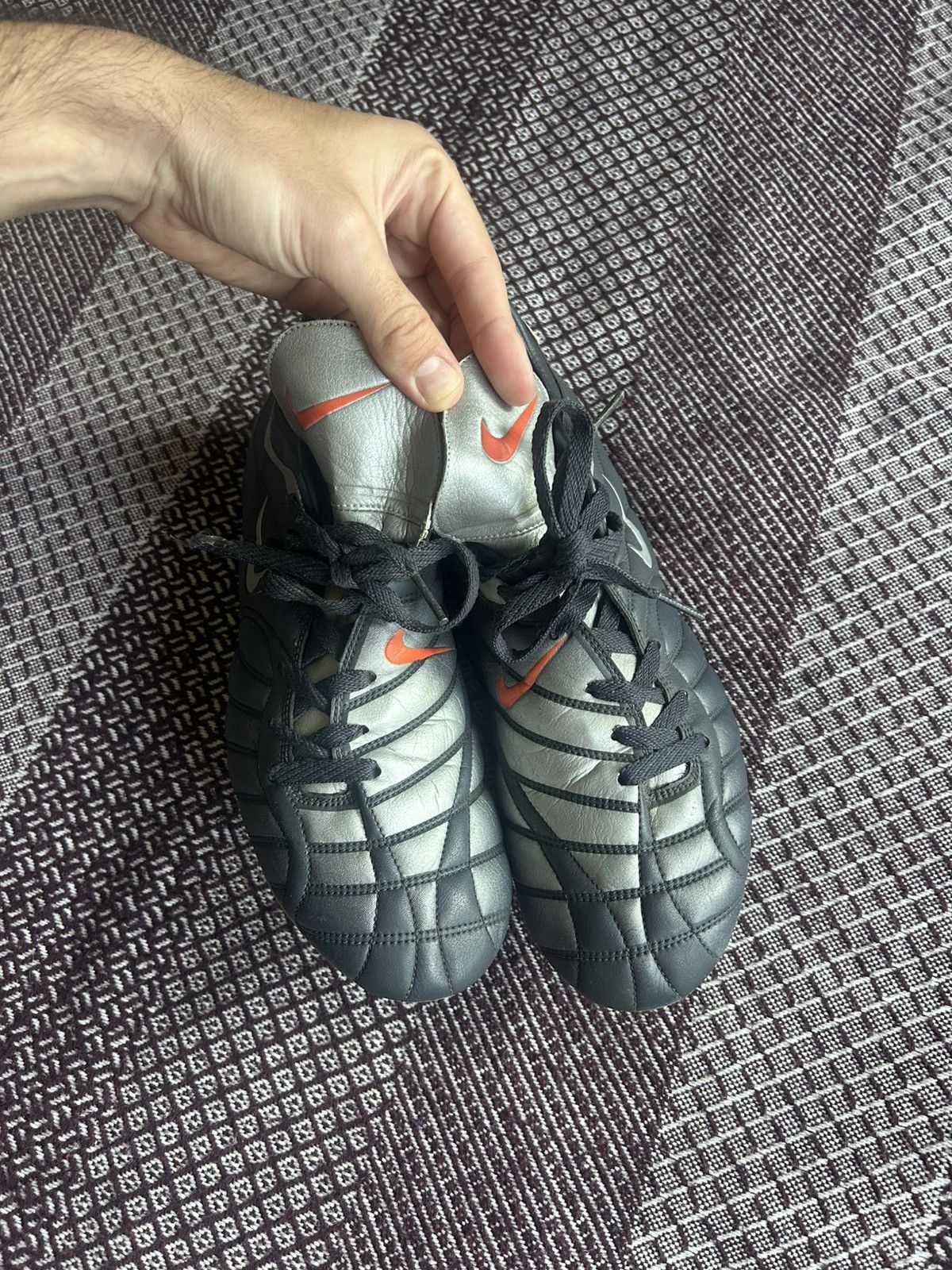Vintage Nike Total 90 Football Boots 2003 Soccer Cleats Size 45 UK10 Size US 12 / EU 45 - 11 Thumbnail