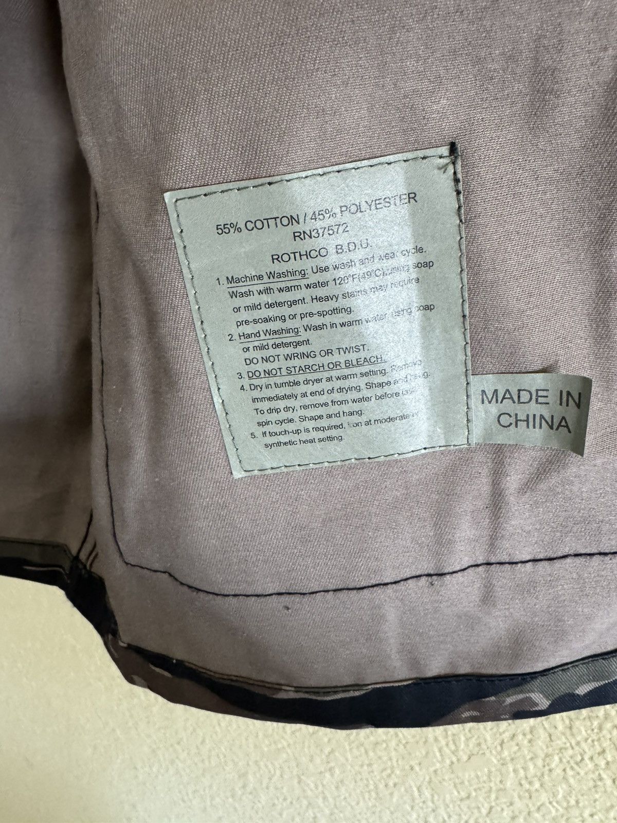 Rothco Ruined my life army jacket Size US M / EU 48-50 / 2 - 7 Thumbnail