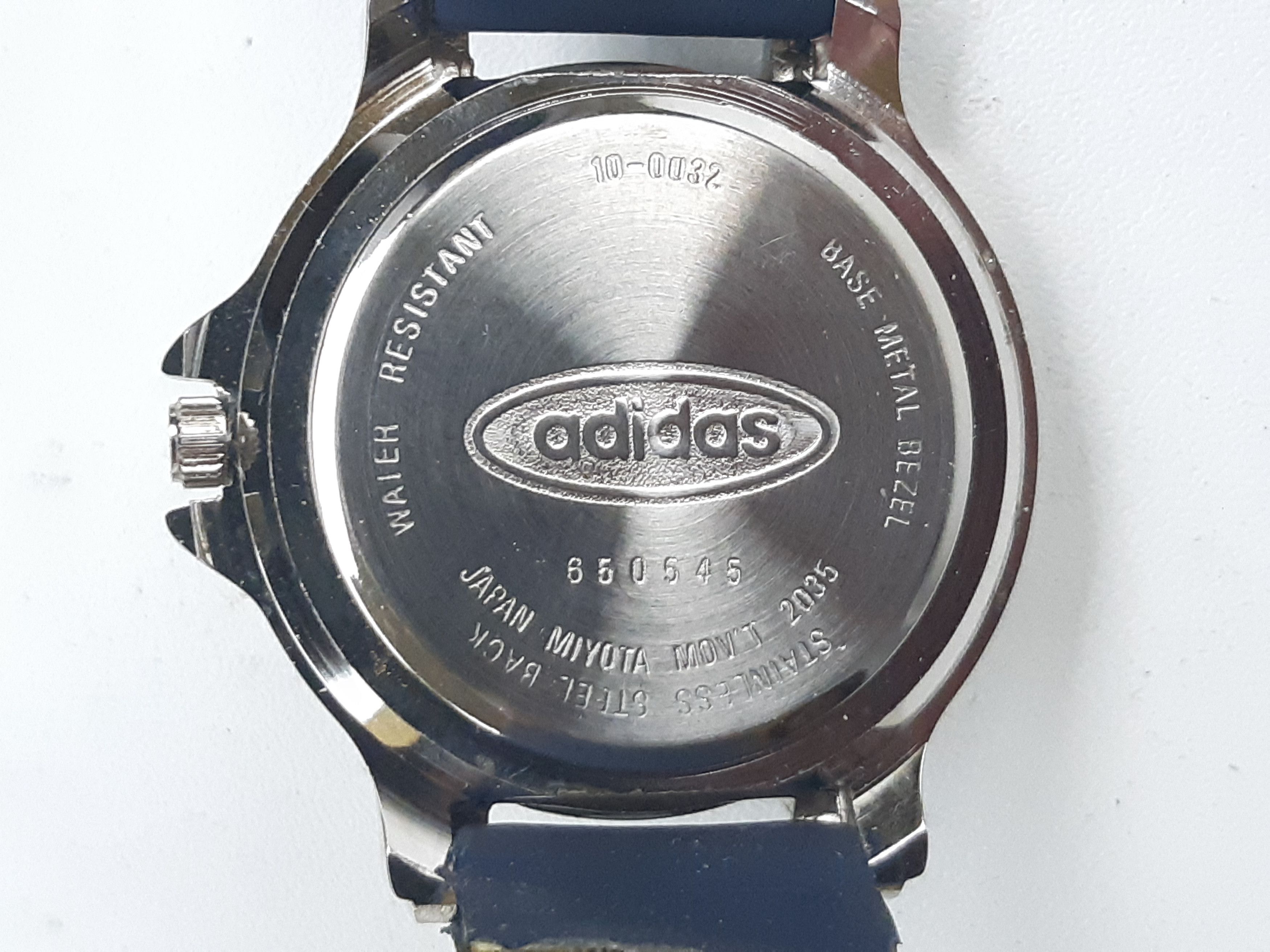 Adidas Vintage 90s ADIDAS Quartz Watch 10-0032 NOS Size ONE SIZE - 5 Thumbnail