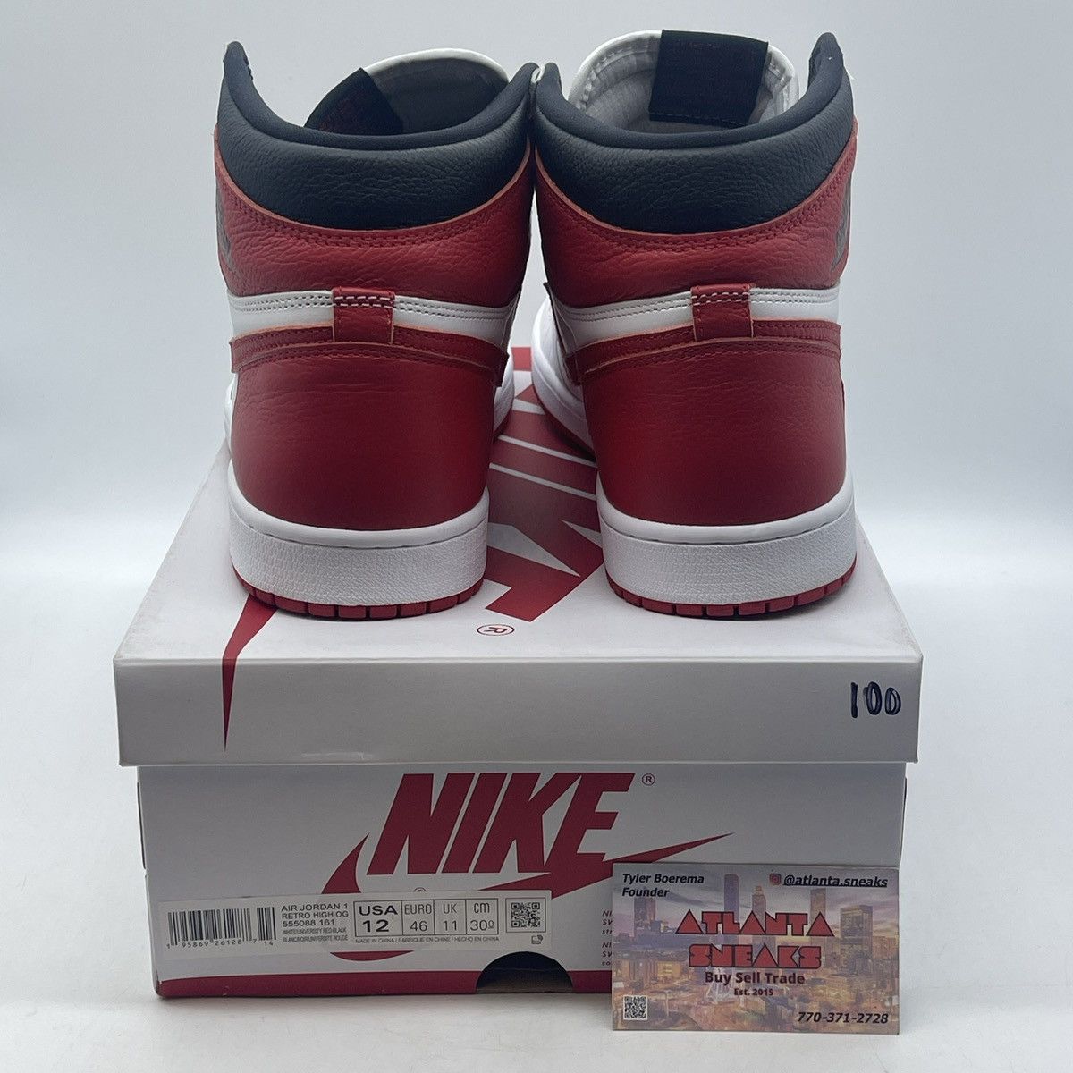 Jordan Brand Air Jordan 1 high heritage Size US 12 / EU 45 - 3 Thumbnail