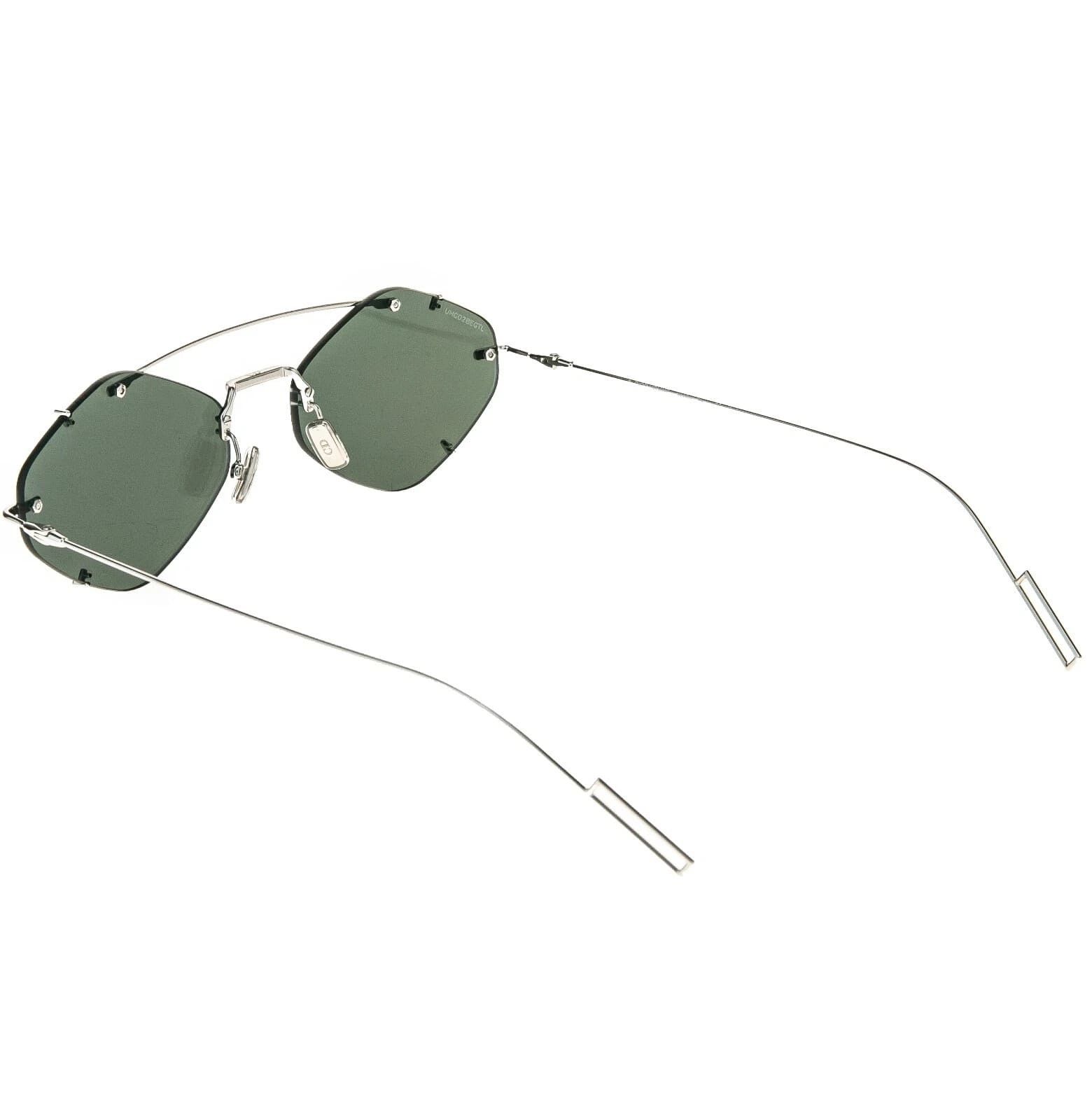 Christian Dior Monsieur CHRISTIAN DIOR INCLUSION Silver Mirrored Fashion Sunglasses Size ONE SIZE - 7 Thumbnail