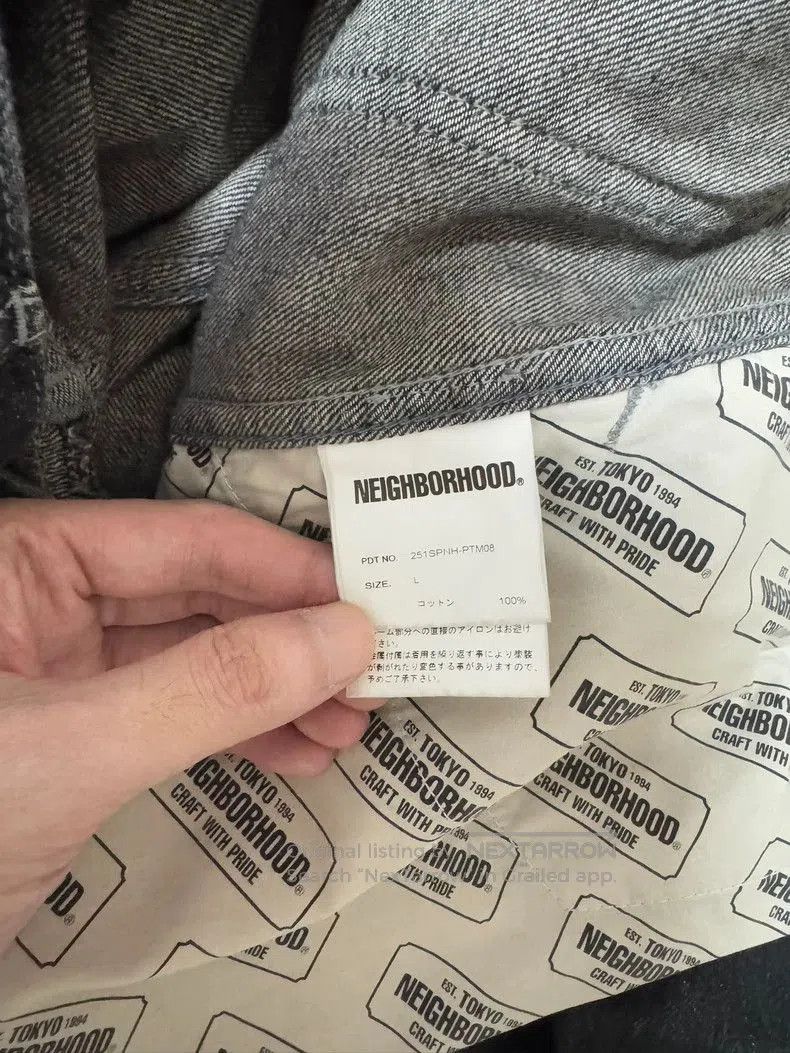 Neighborhood Neighborhood Washed LW Denim Utility Pants. Size US 32 / EU 48 - 4 Thumbnail