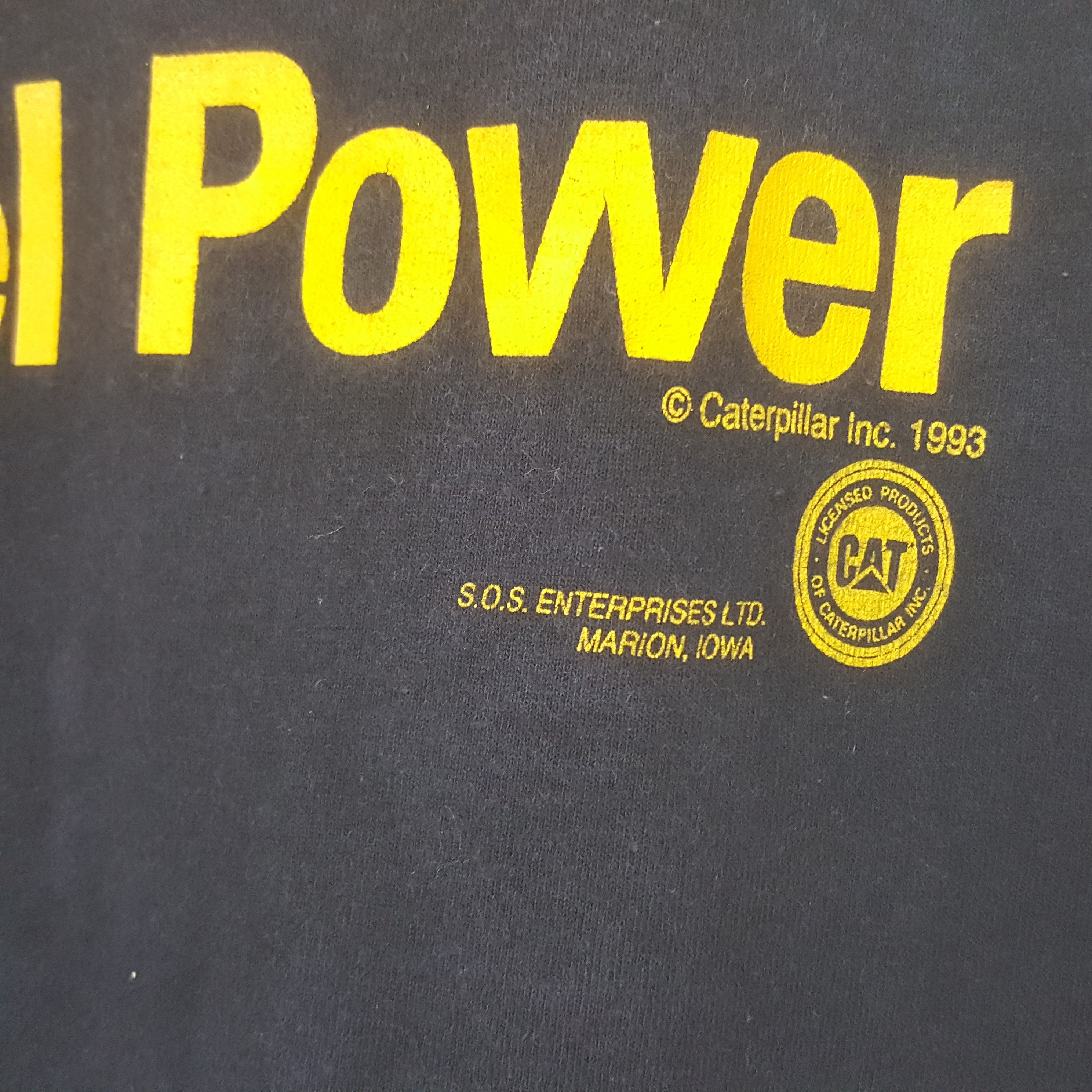 Caterpillar Vintage Caterpillar 1993 American Work Tshirt C312N66 Size US S / EU 44-46 / 1 - 3 Thumbnail
