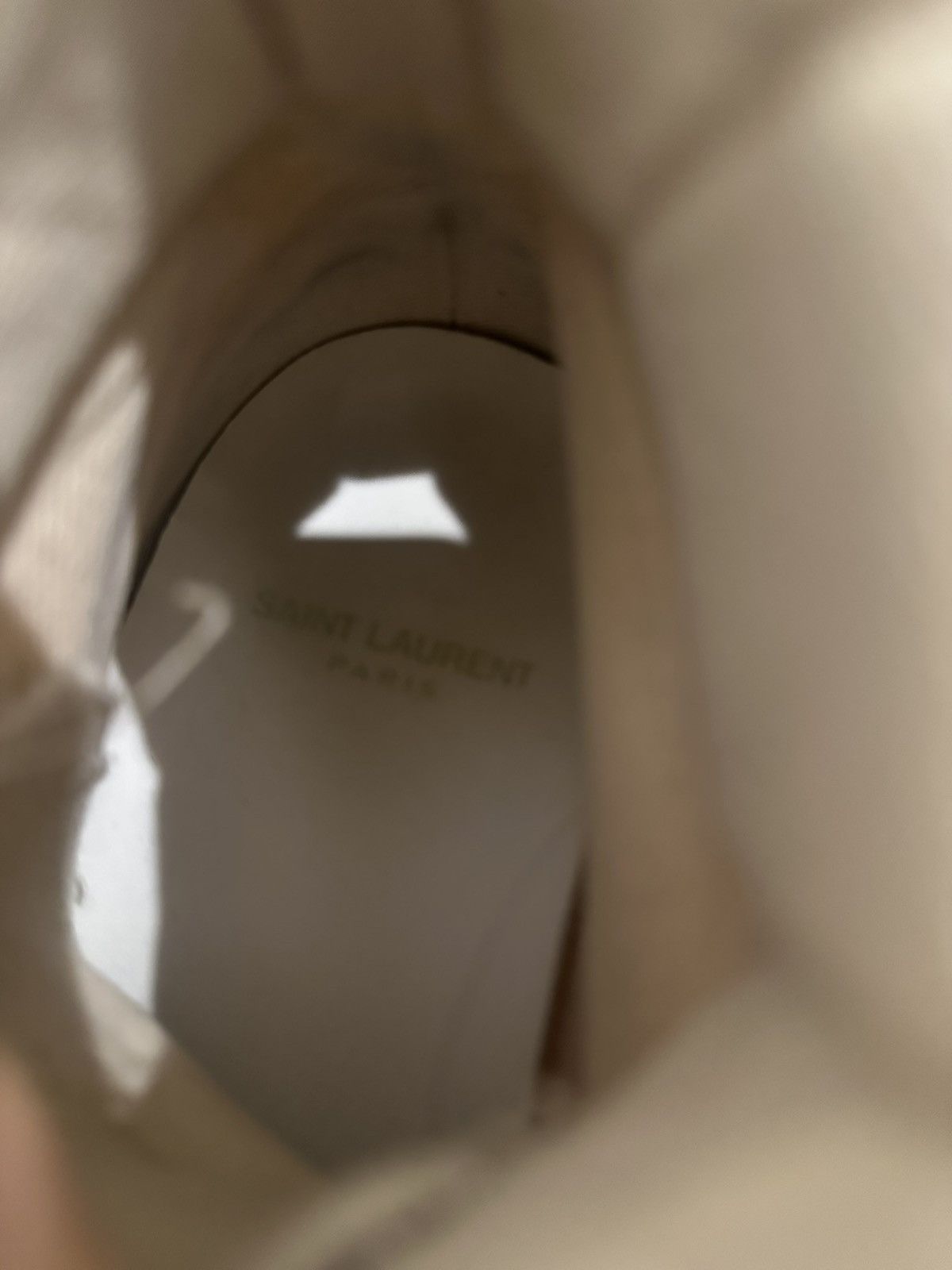 Saint Laurent Paris 17aw Saint Laurent Smoking Forever High-Top Sneakers Size US 7 / EU 40 - 11 Thumbnail