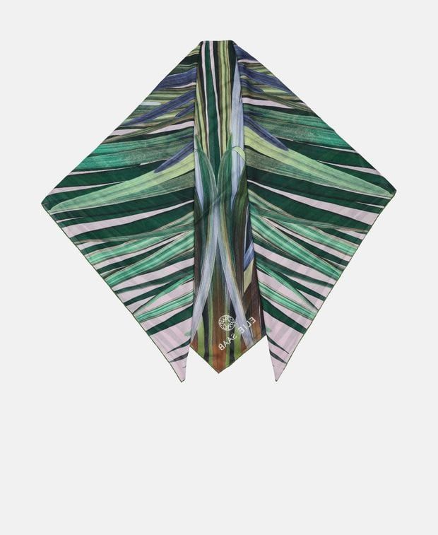 Elie Saab Silk-blend square scarf Size ONE SIZE - 1 Thumbnail