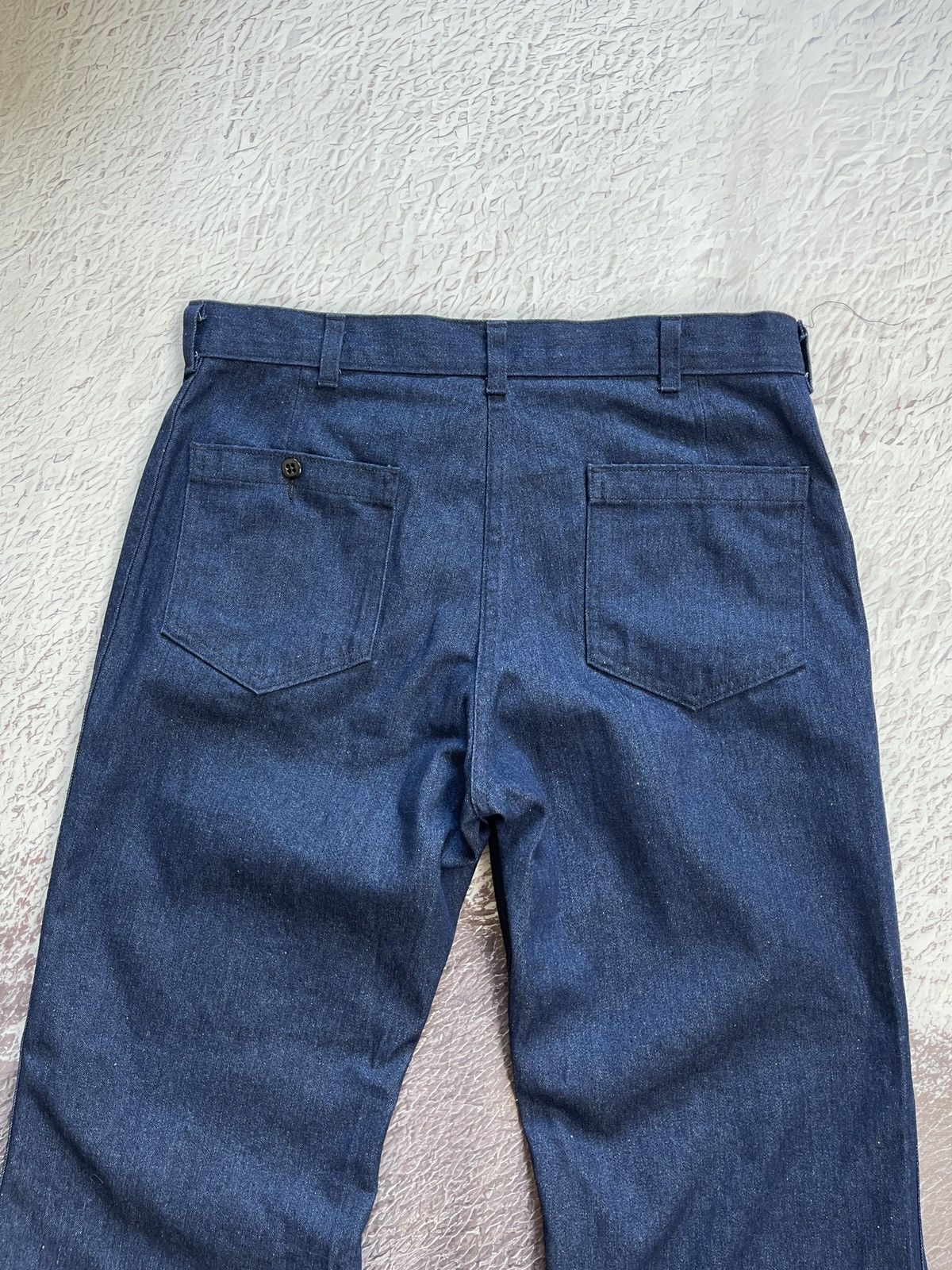 Vintage Seafarer vintage 90s military bottom flare bootcut denim Size US 34 / EU 50 - 16 Thumbnail