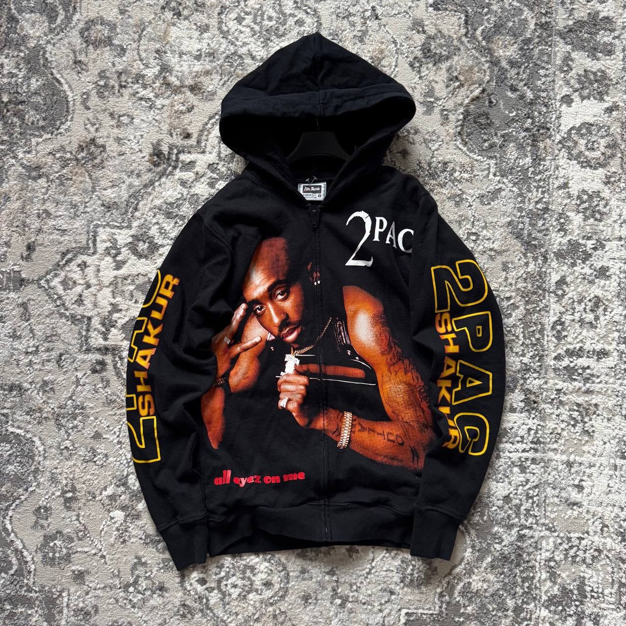 Band Tees 2pac Tupac Vintage Death Row Rap Hoodie Thug Life Hip Hop Size US S / EU 44-46 / 1 - 1 Thumbnail