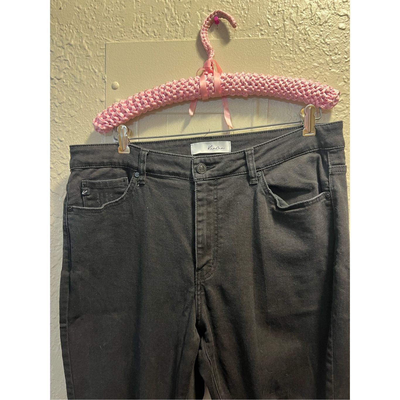 Other Kancan Black Distressed Skinny Jeans Woman’s Size XL Size 32" / US 10 / IT 46 - 7 Thumbnail