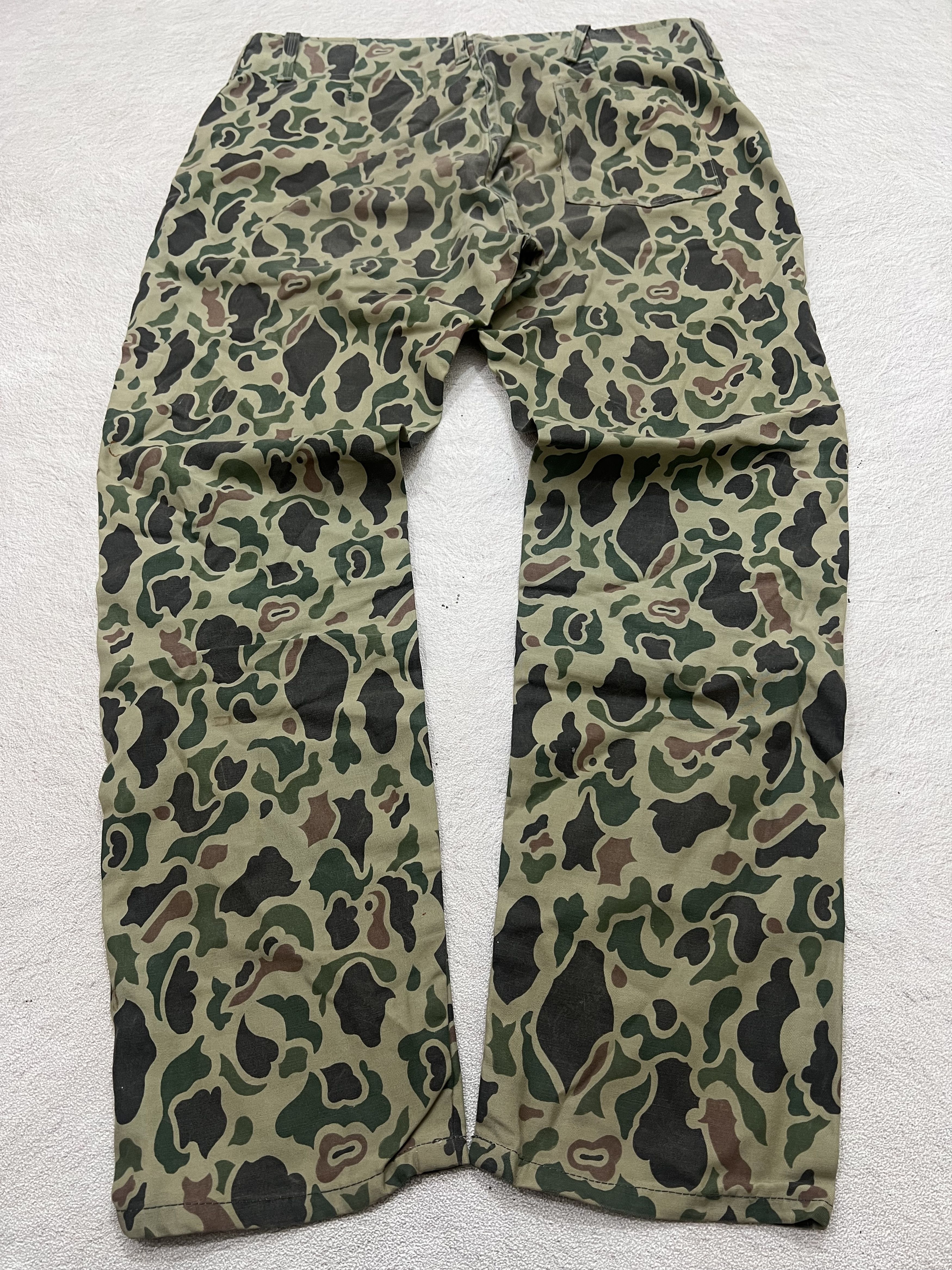 Japanese Brand 80s Archival Camo Frog Fatigue Work Pants y2k Lgb Ifsix Size US 34 / EU 50 - 2 Thumbnail