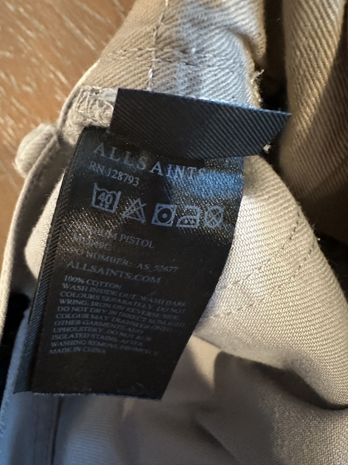 Allsaints 2 Allsaints Denim Pistol Jeans Pants Grey and Dark Green Size US 32 / EU 48 - 6 Thumbnail