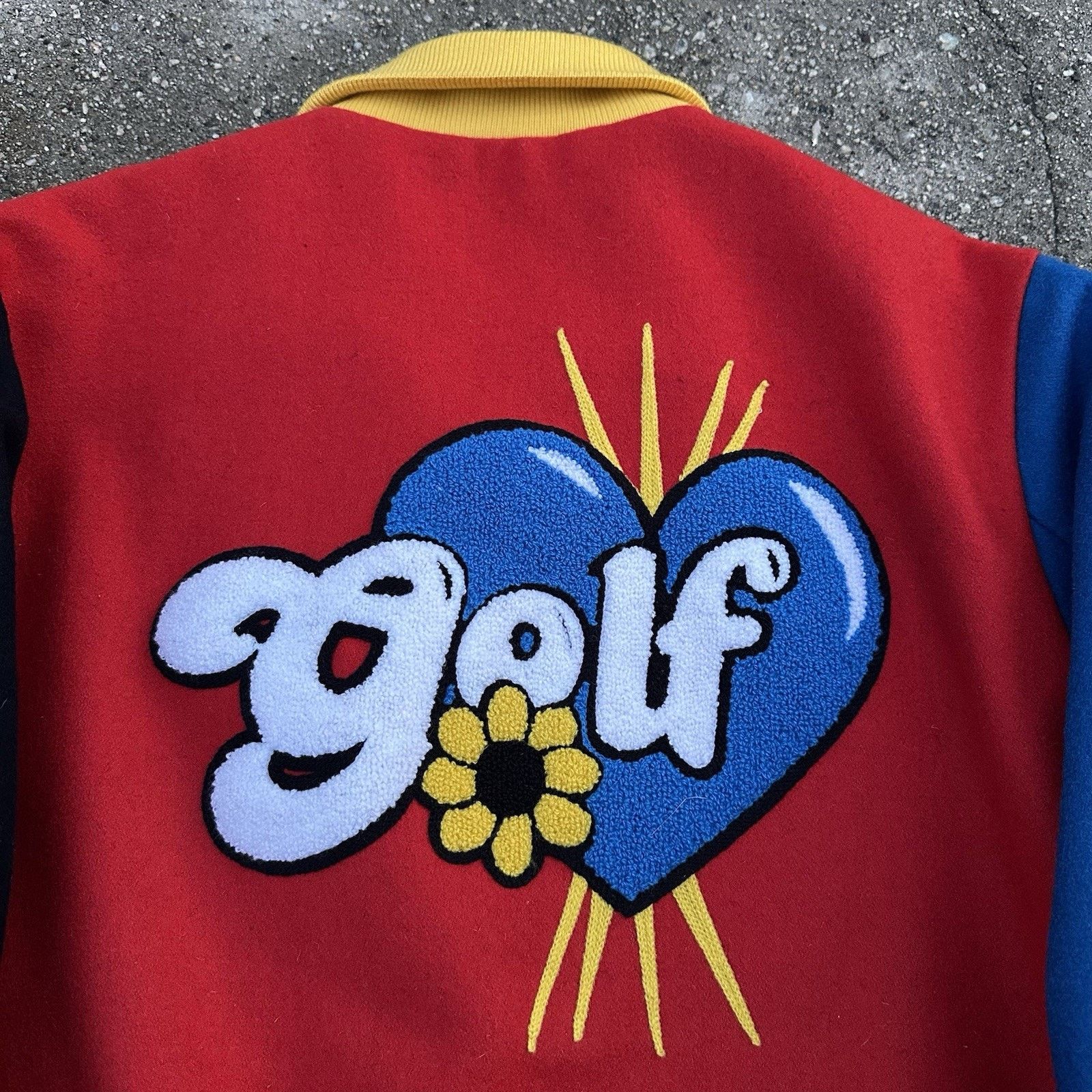 Golf Wang Golf Wang Anti Golf Varsity Jacket Tyler the Creator Size US L / EU 52-54 / 3 - 4 Thumbnail