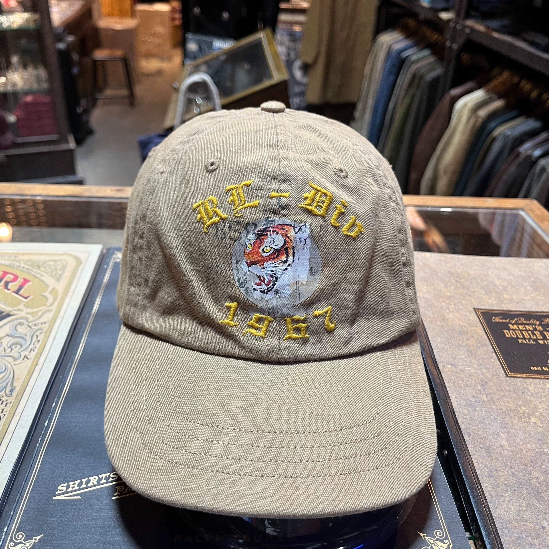 RRL Ralph Lauren RRL Double RL Polo Baseball Cap Size ONE SIZE - 1 Thumbnail