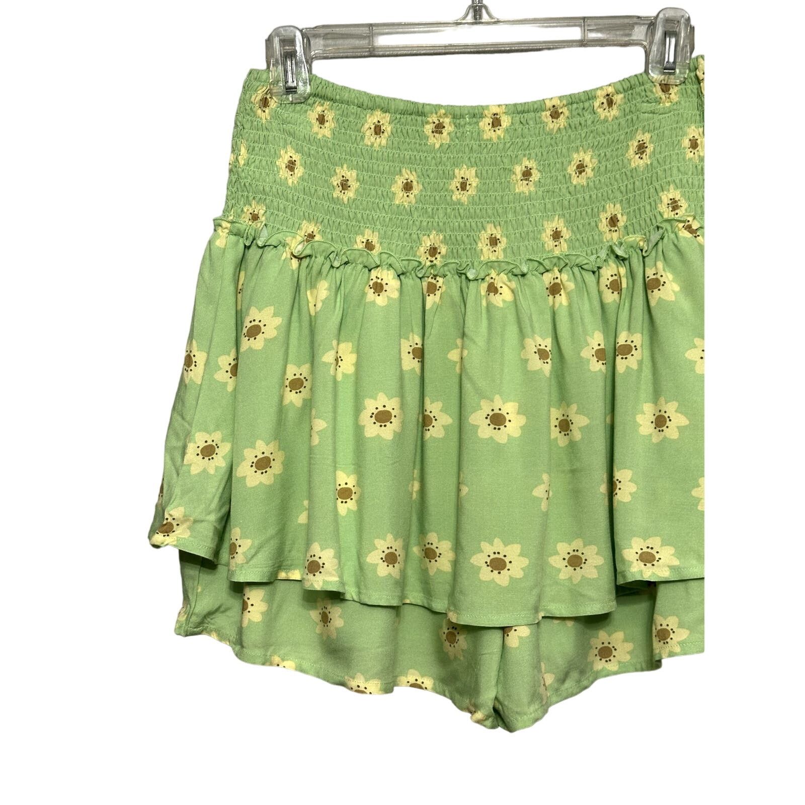 BP. BP Skort Daisy Floral Smocked Tiered Design Multicolor M Size 30" / US 8 / IT 44 - 6 Thumbnail