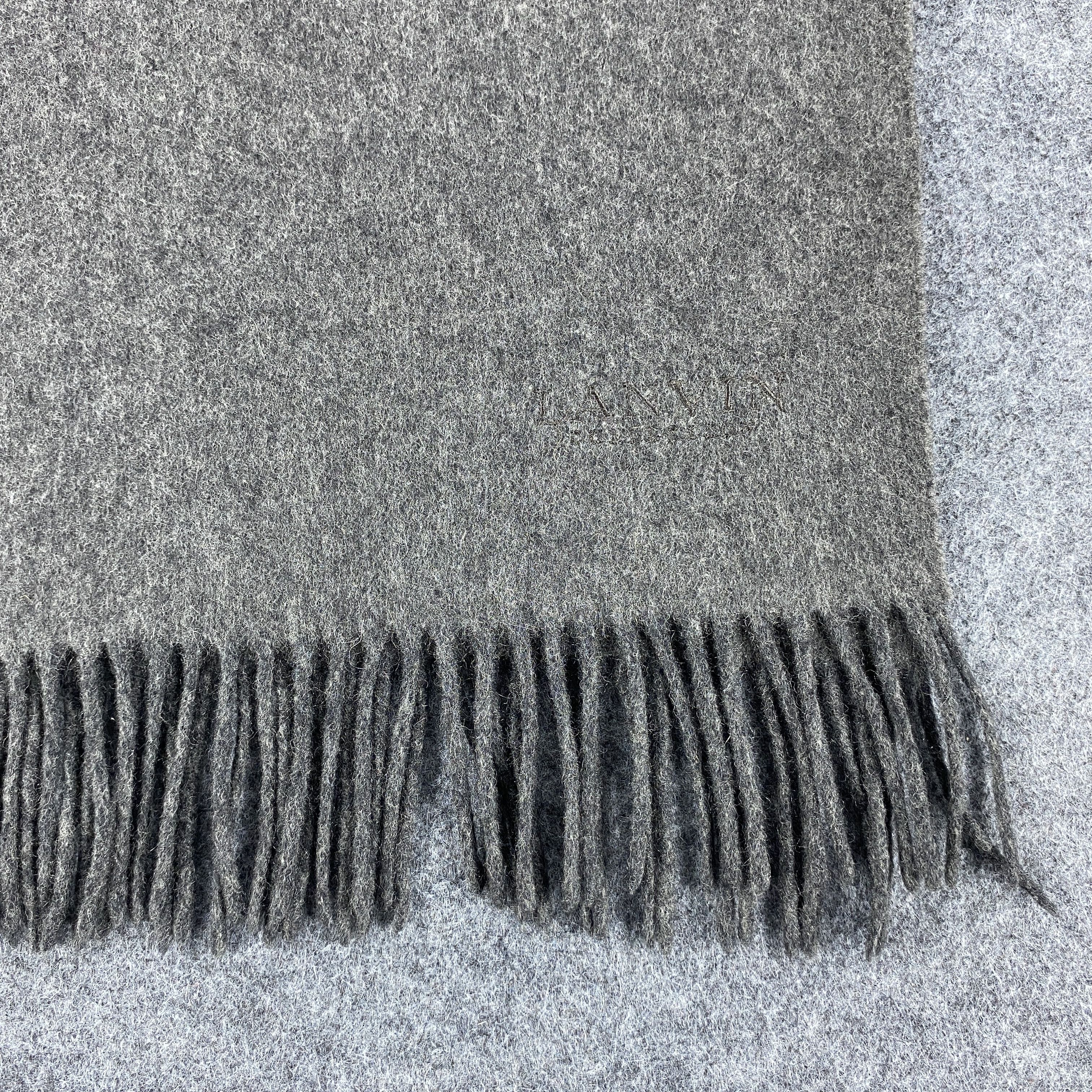 Lanvin × Vintage Lanvin Scarf # Muffler # Neckwear # D619 Size ONE SIZE - 2 Thumbnail