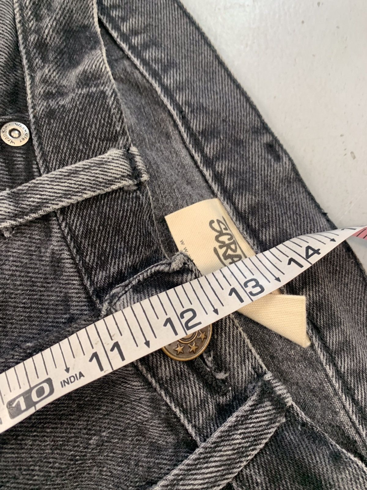 Levi's upcycled bandana patch baggy fit denim Size US 30 / EU 46 - 12 Thumbnail