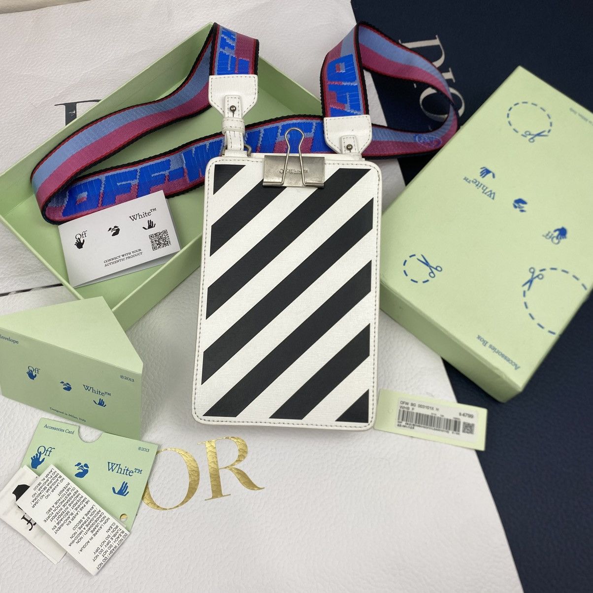 Off-White Off White Virgil Abloh Logo Crossbody Shoulder IPHONE Bag Size ONE SIZE - 2 Thumbnail