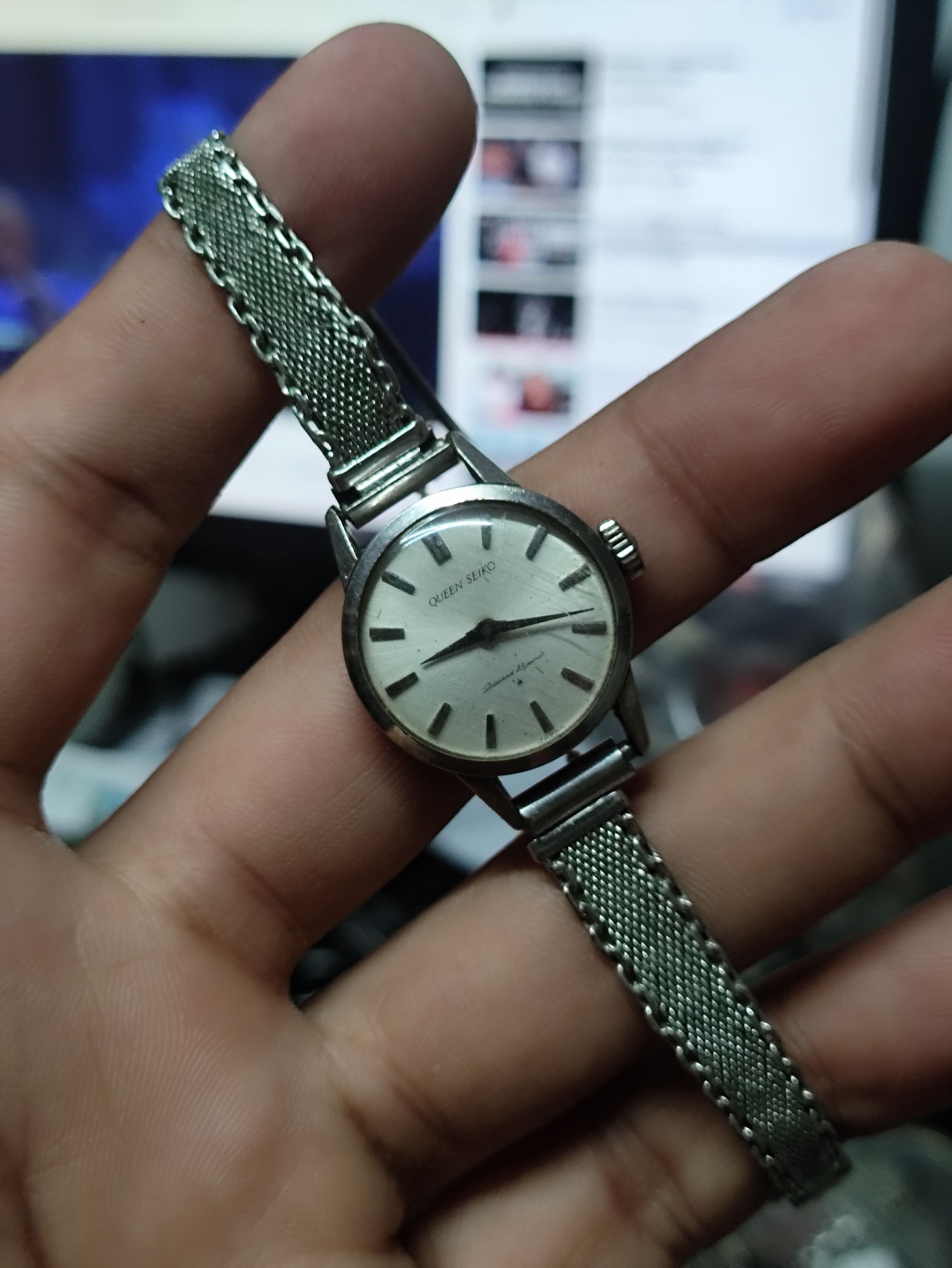 Seiko Queen Seiko Diamond 23 Jewels Engine JAPAN VERY RARE Size ONE SIZE - 1 Thumbnail