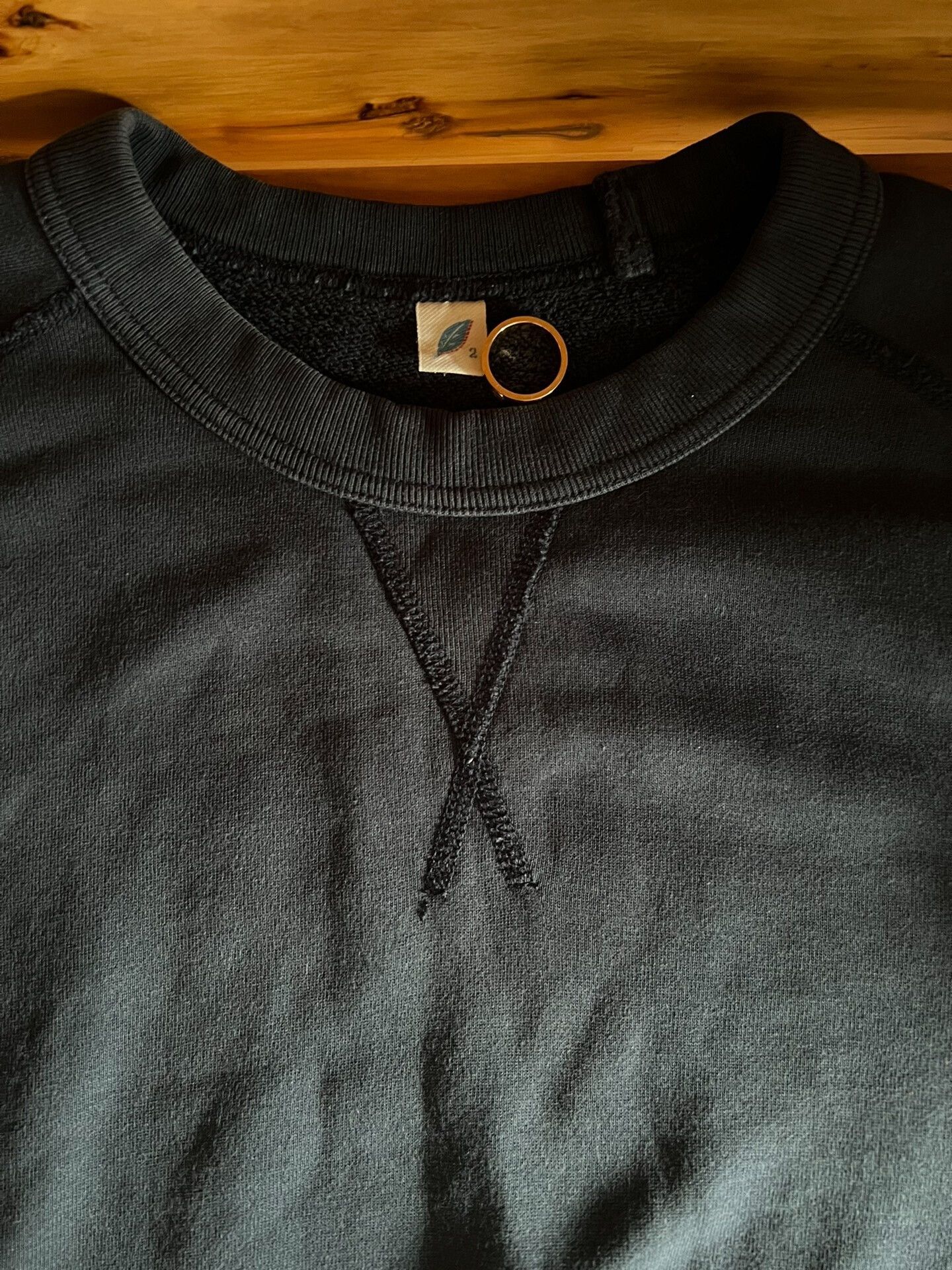 Pure Blue Japan Pure Blue Japan Indigo Dyed Sweatshirt Size US M / EU 48-50 / 2 - 7 Thumbnail