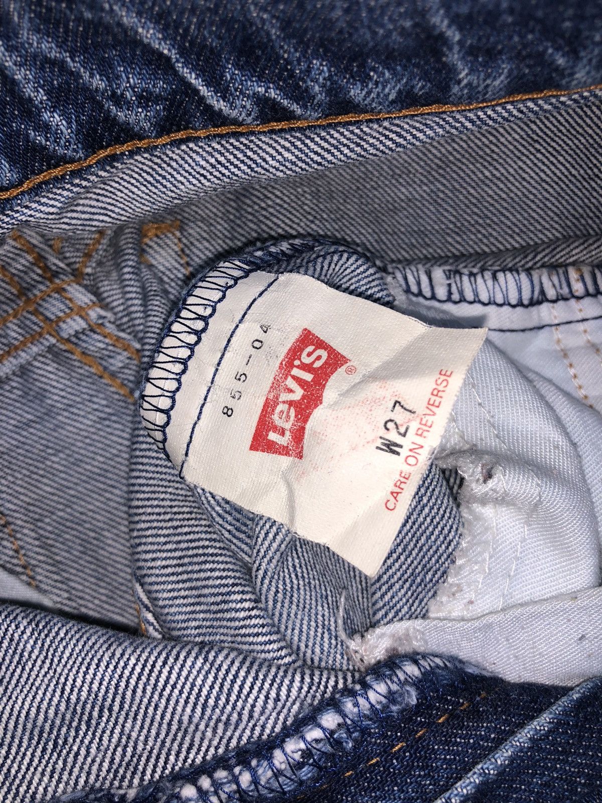 Levi's Vintage Clothing Vintage Levis 855 Orange Tag Japan Size 27" / US 4 / IT 40 - 10 Thumbnail