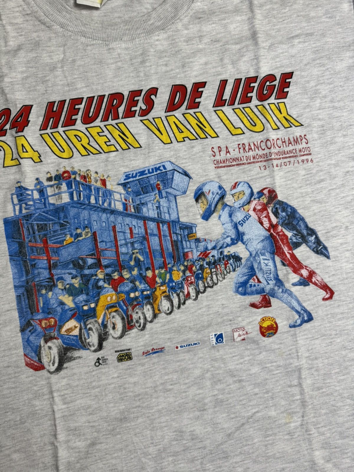 Vintage Vintage Racing 1996 t-shirt Honda Suzuki Size US XXL / EU 58 / 5 - 2 Thumbnail