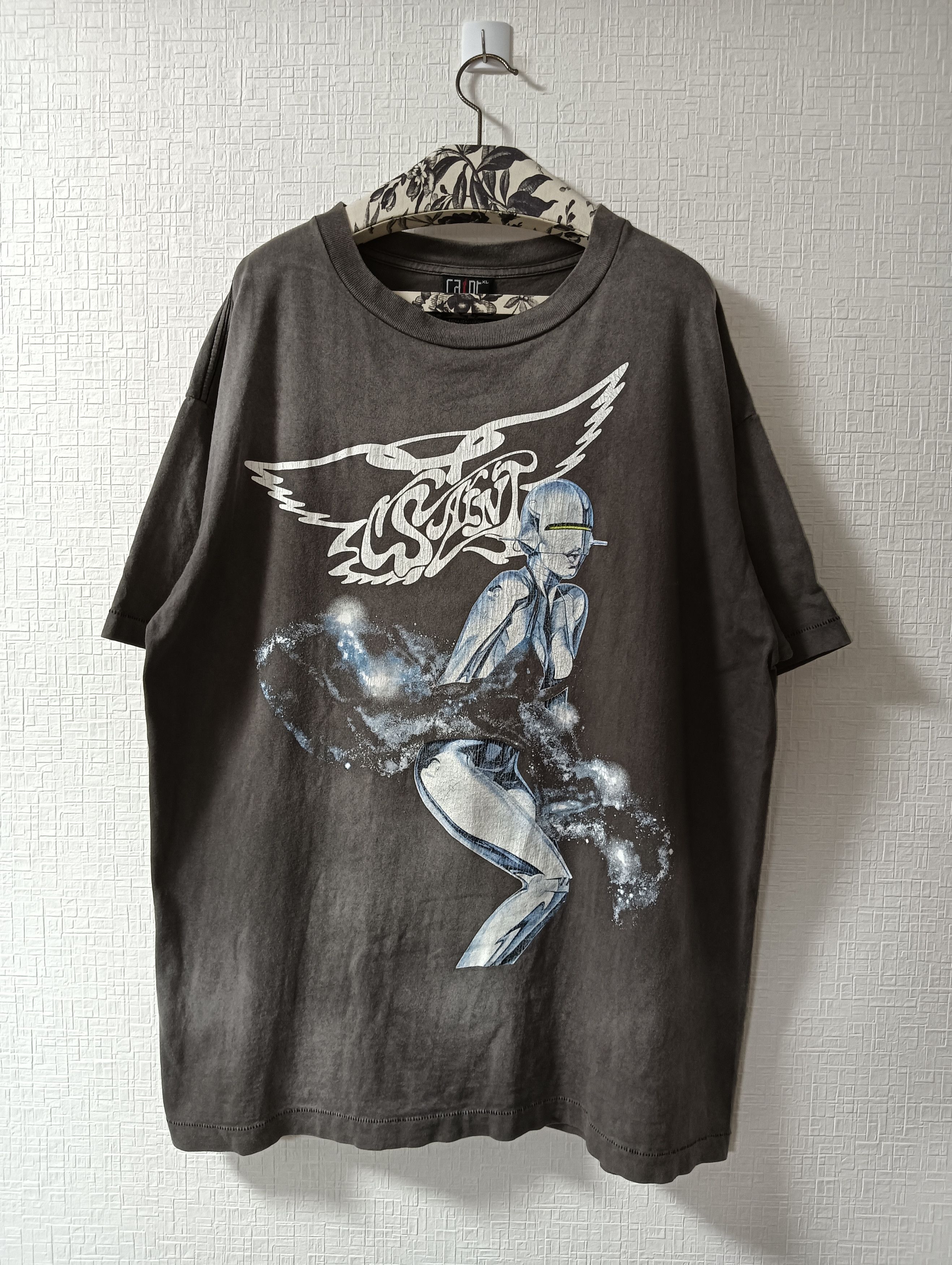 Pre-owned Saint Michael Hajime Sorayama Tee In Black