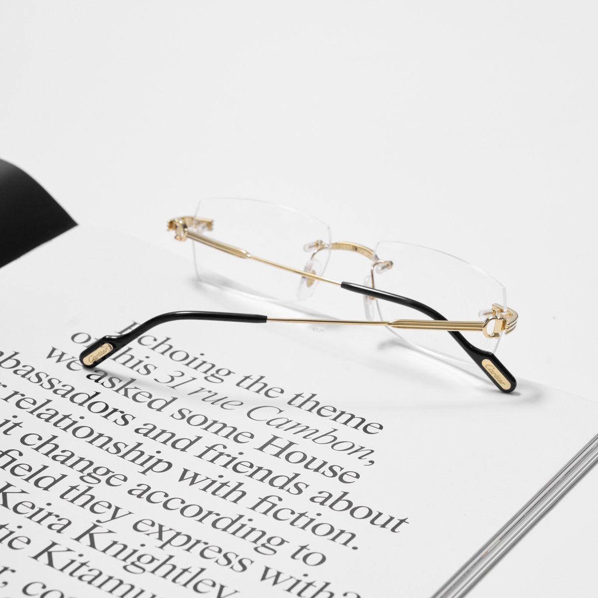 Cartier CARTIER CT0578O 001 GLASSES Size ONE SIZE - 6 Thumbnail