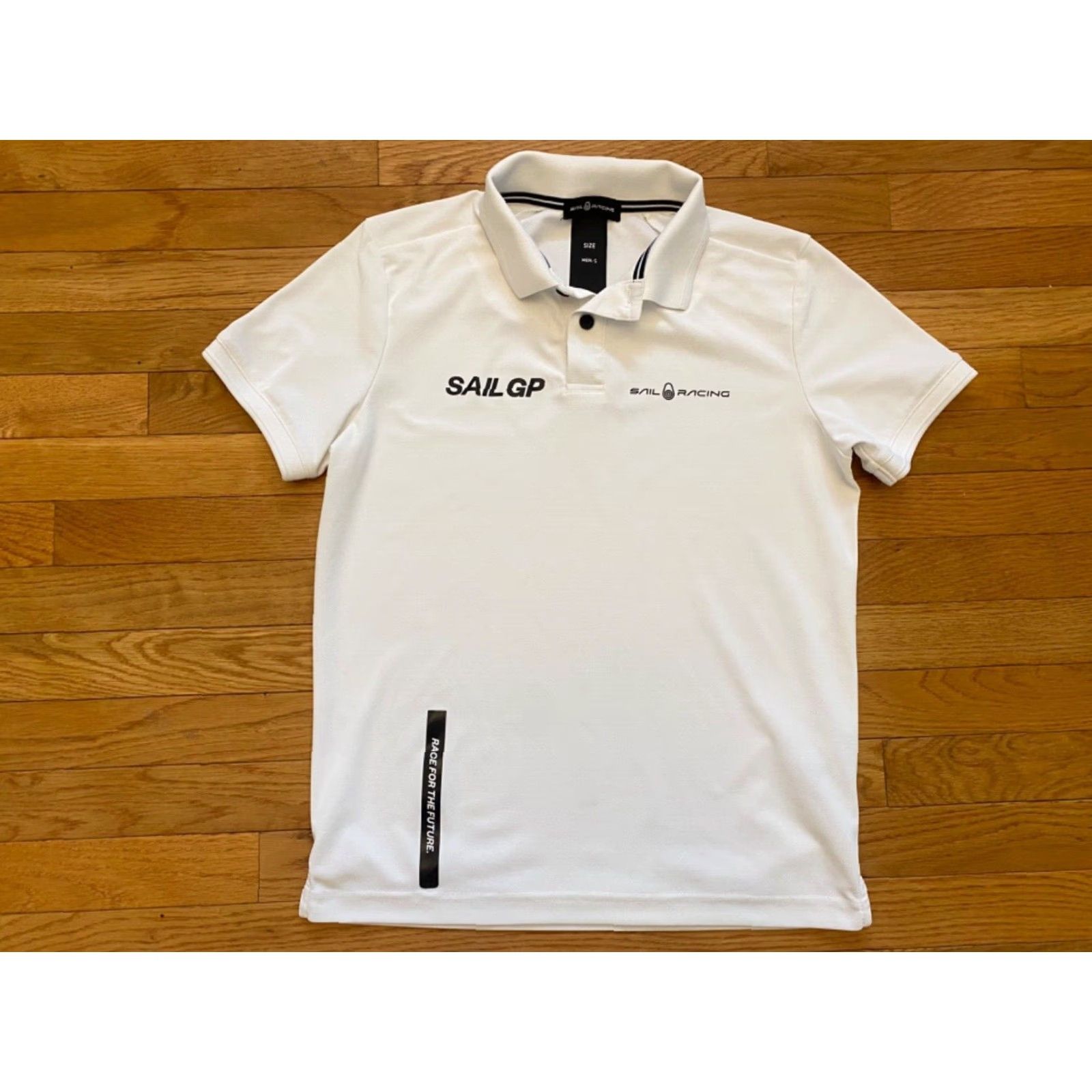 Vintage Sail Racing Polo Shirt Mens Sz S Black Collared Short Sleeve Sail GP EUC Size US S / EU 44-46 / 1 - 2 Thumbnail
