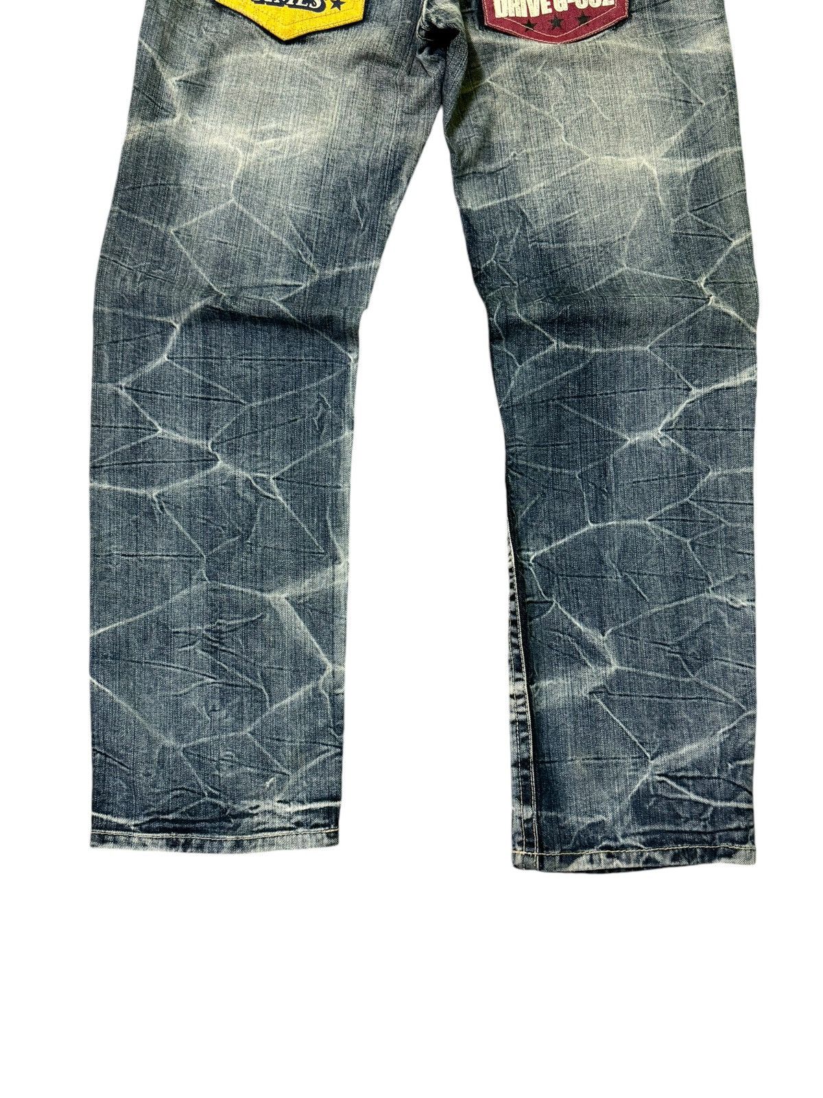 Japanese Brand Patches Printed Orignal Jeans Hysteric Glamour Style Denim Size US 32 / EU 48 - 13 Thumbnail