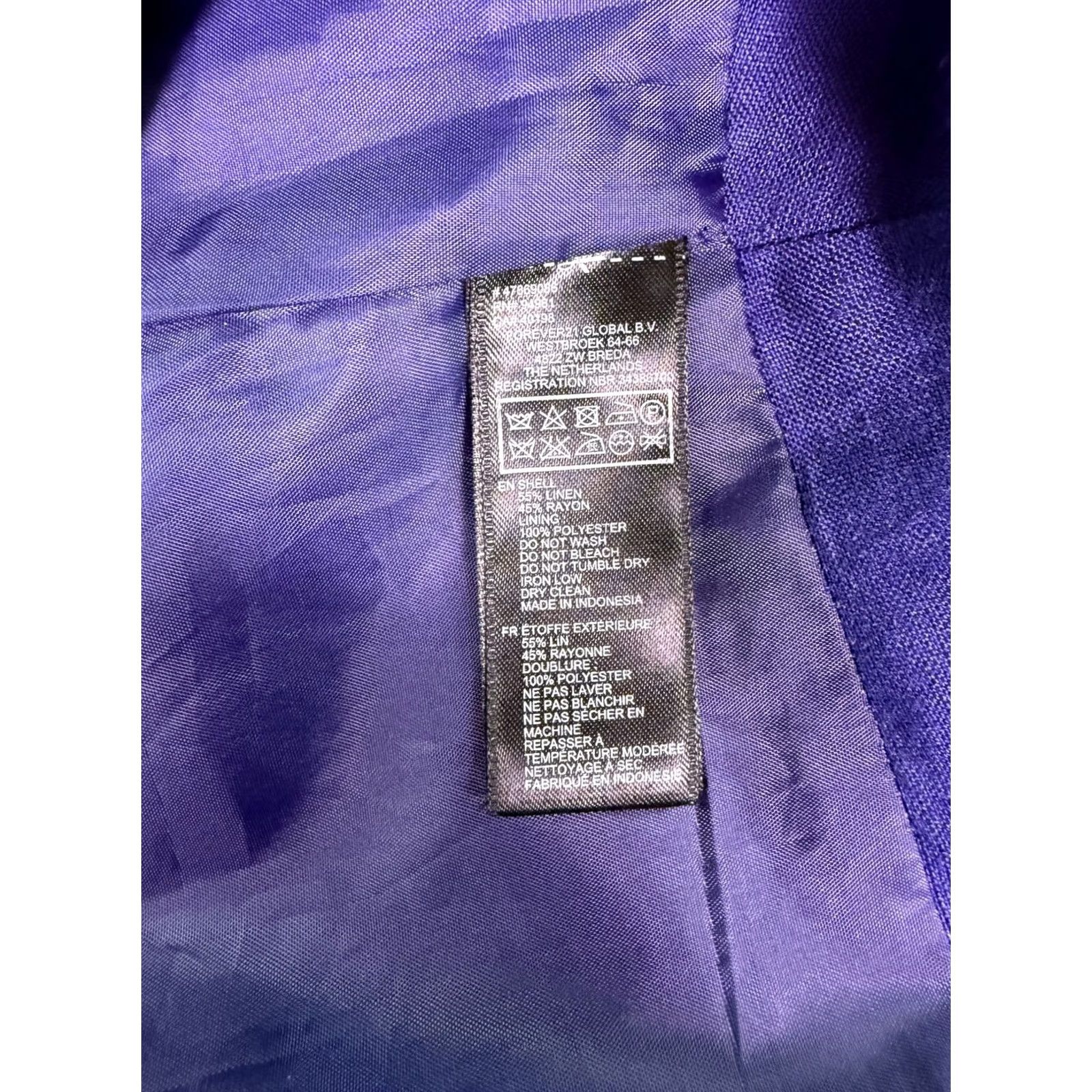 Forever 21 FOREVER 21 Essentials Womens Blue Mini Skirt Size M Zip Lined E837 Size 32" / US 10 / IT 46 - 6 Thumbnail