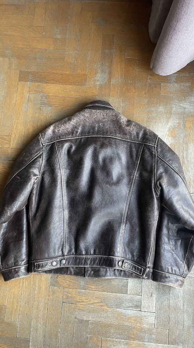 Levi's Vintage Clothing Levi’s Vintage clothing leather trucker Size US M / EU 48-50 / 2 - 2 Thumbnail