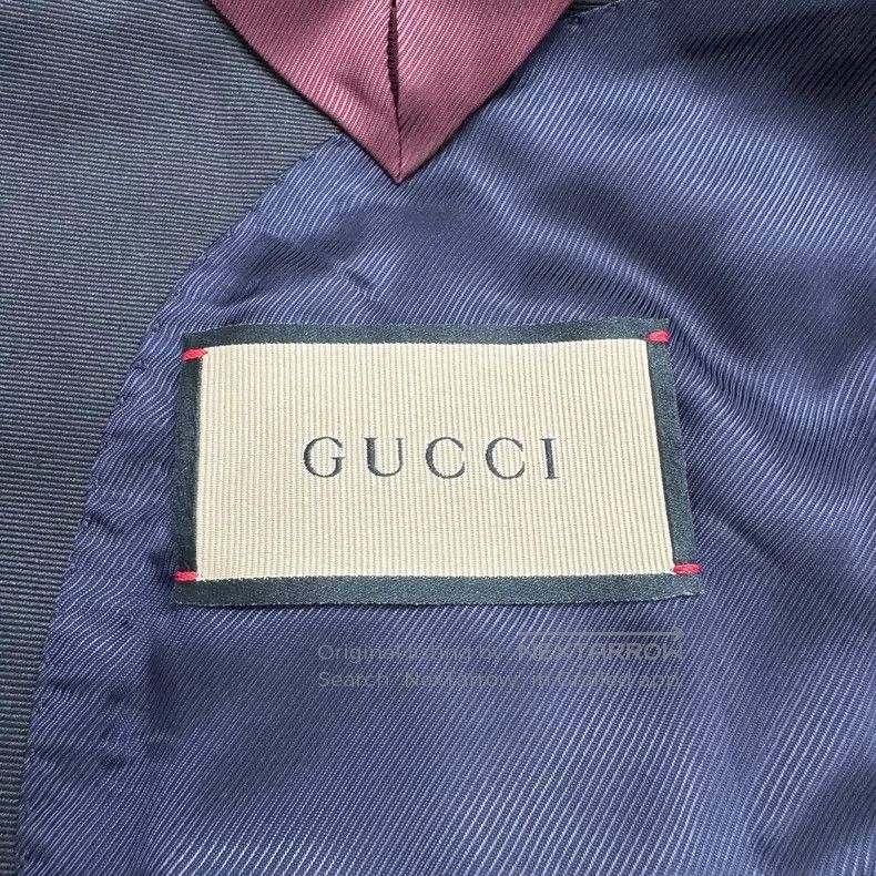 Gucci Gucci Gaoding beaded embroidered velvet suit jacket Size 48R - 2 Thumbnail