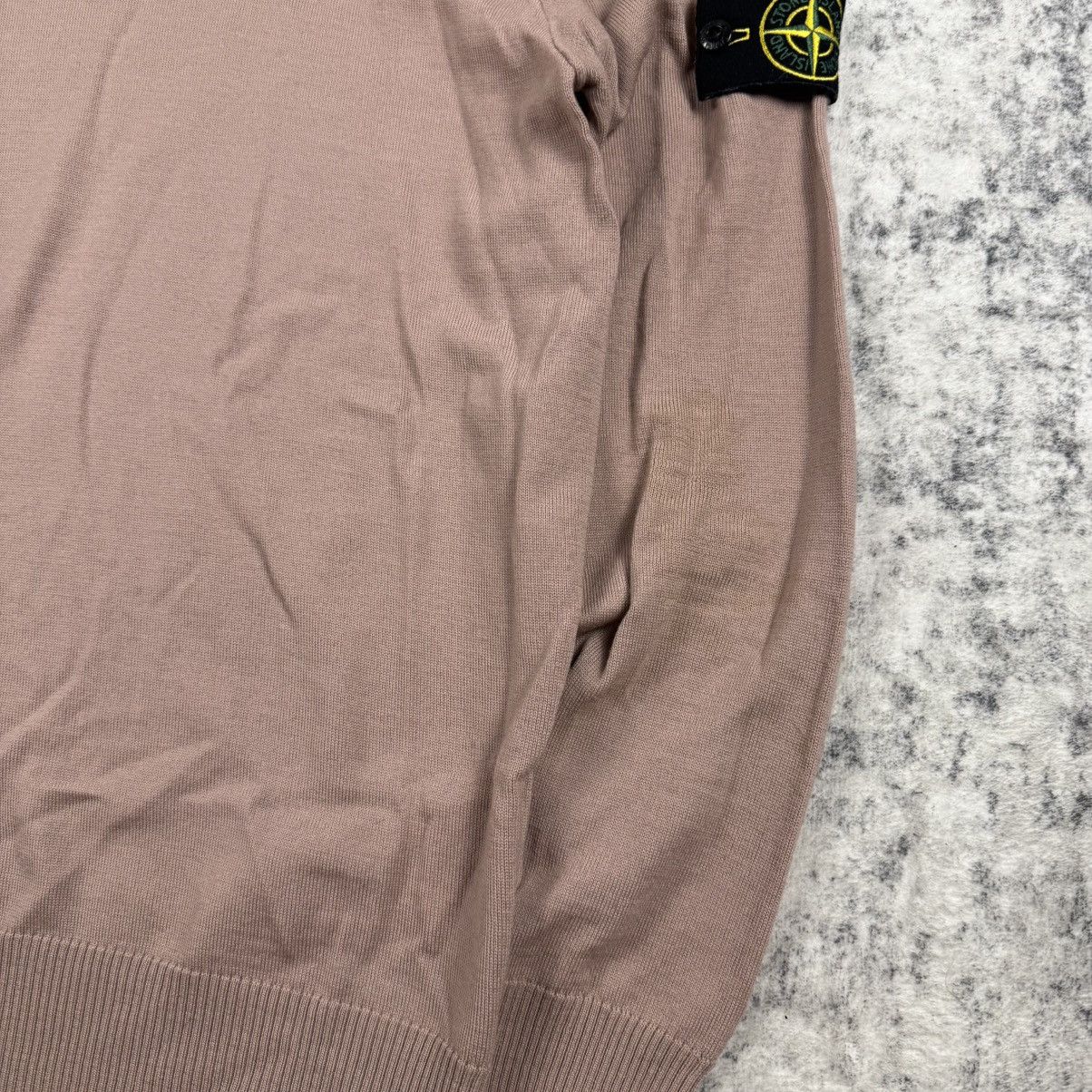 Stone Island Stone Island Dust Pink Crewneck Knit Sweater Size US M / EU 48-50 / 2 - 3 Thumbnail