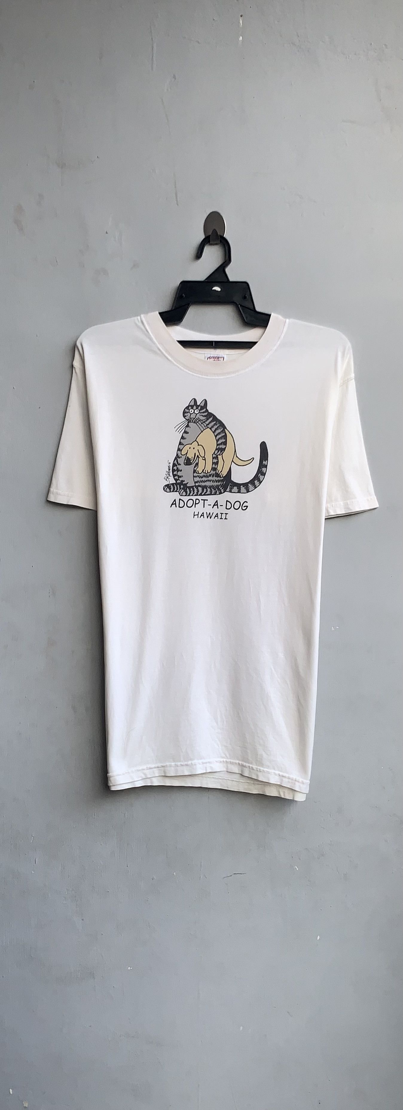 Vintage Cat Dog Vintage Crazy Shirt Size US S / EU 44-46 / 1 - 1 Thumbnail